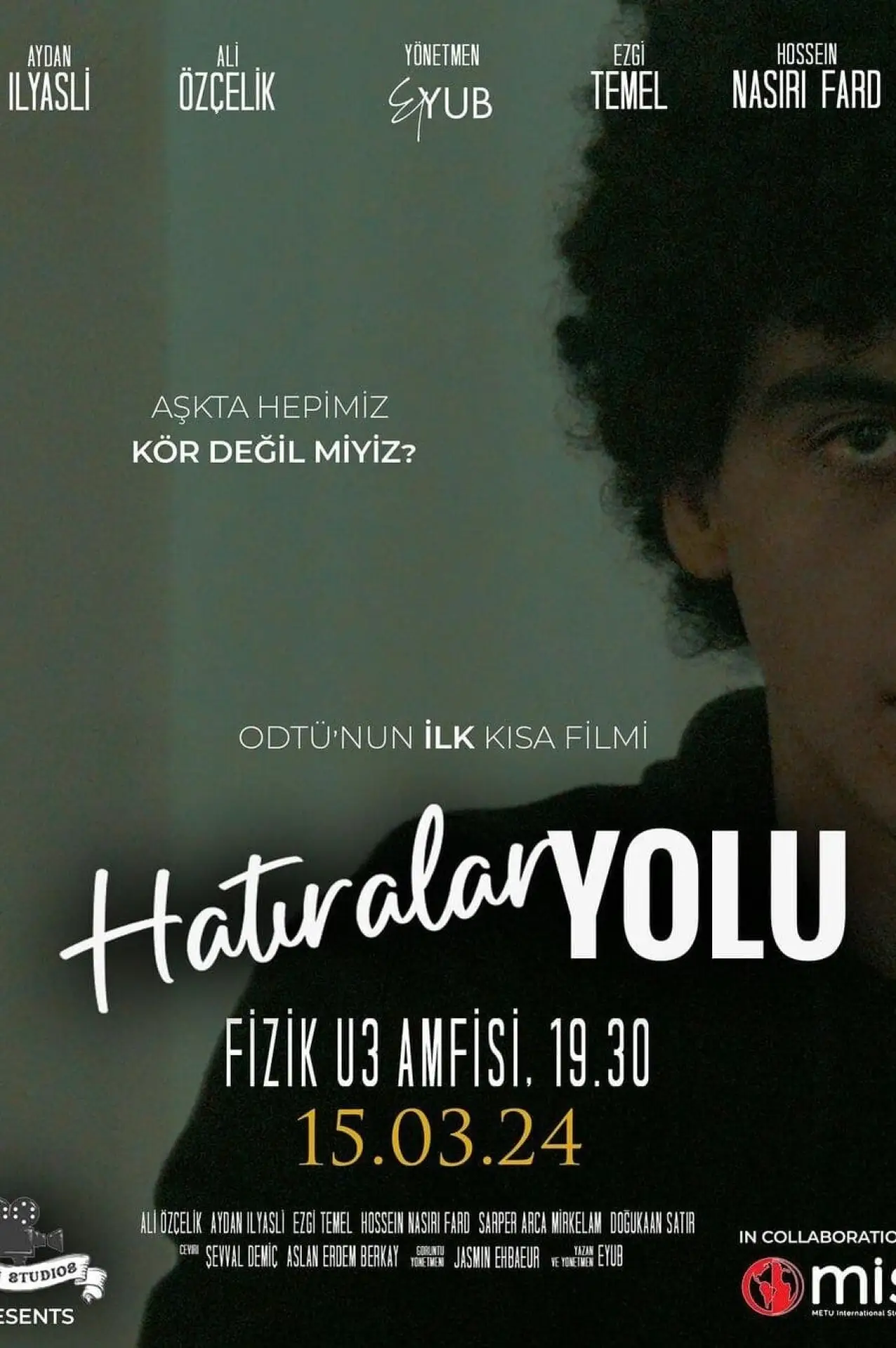 Plakat filmowy "Hatıralar Yolu"