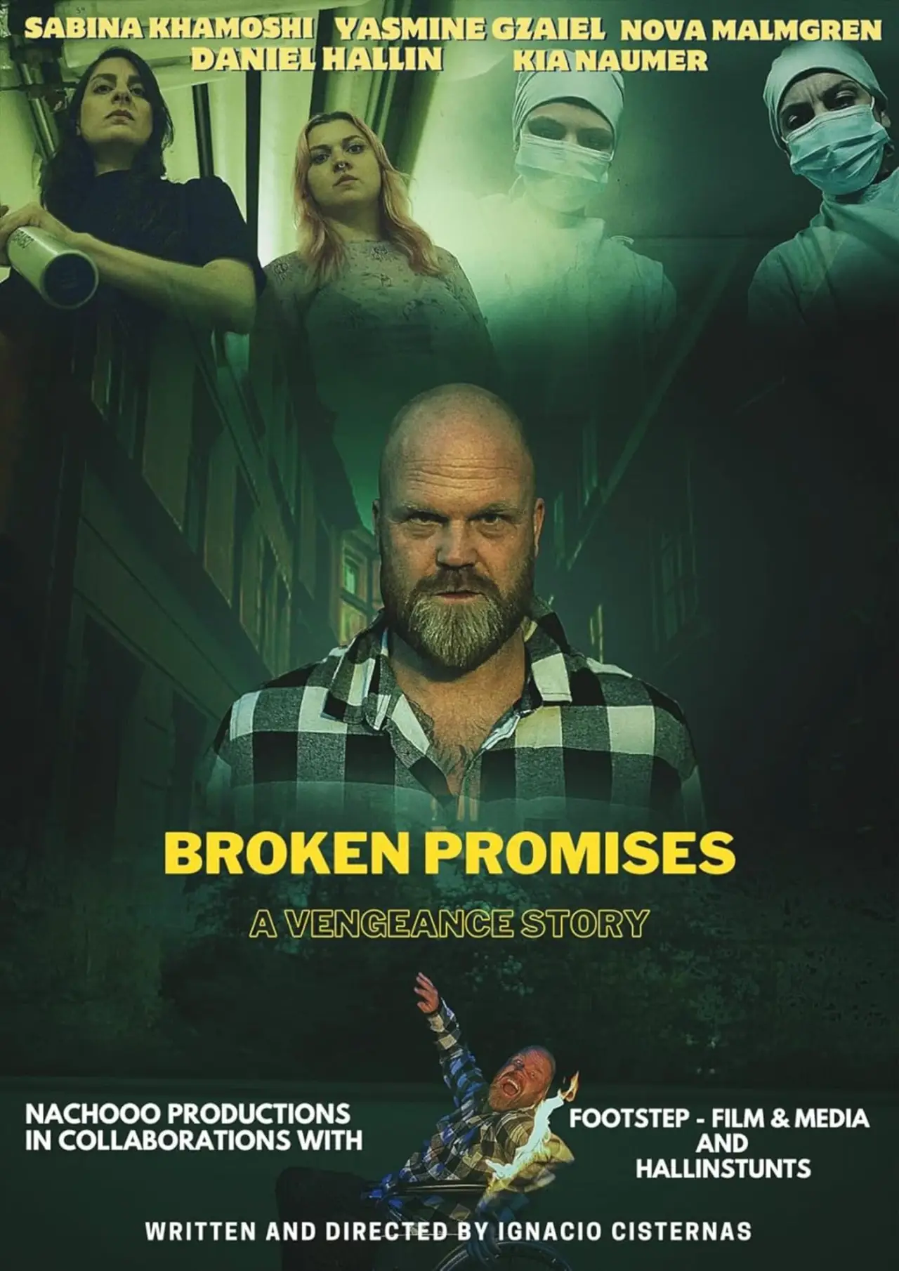 Plakat filmowy "Brutna löften - en hämndhistoria"