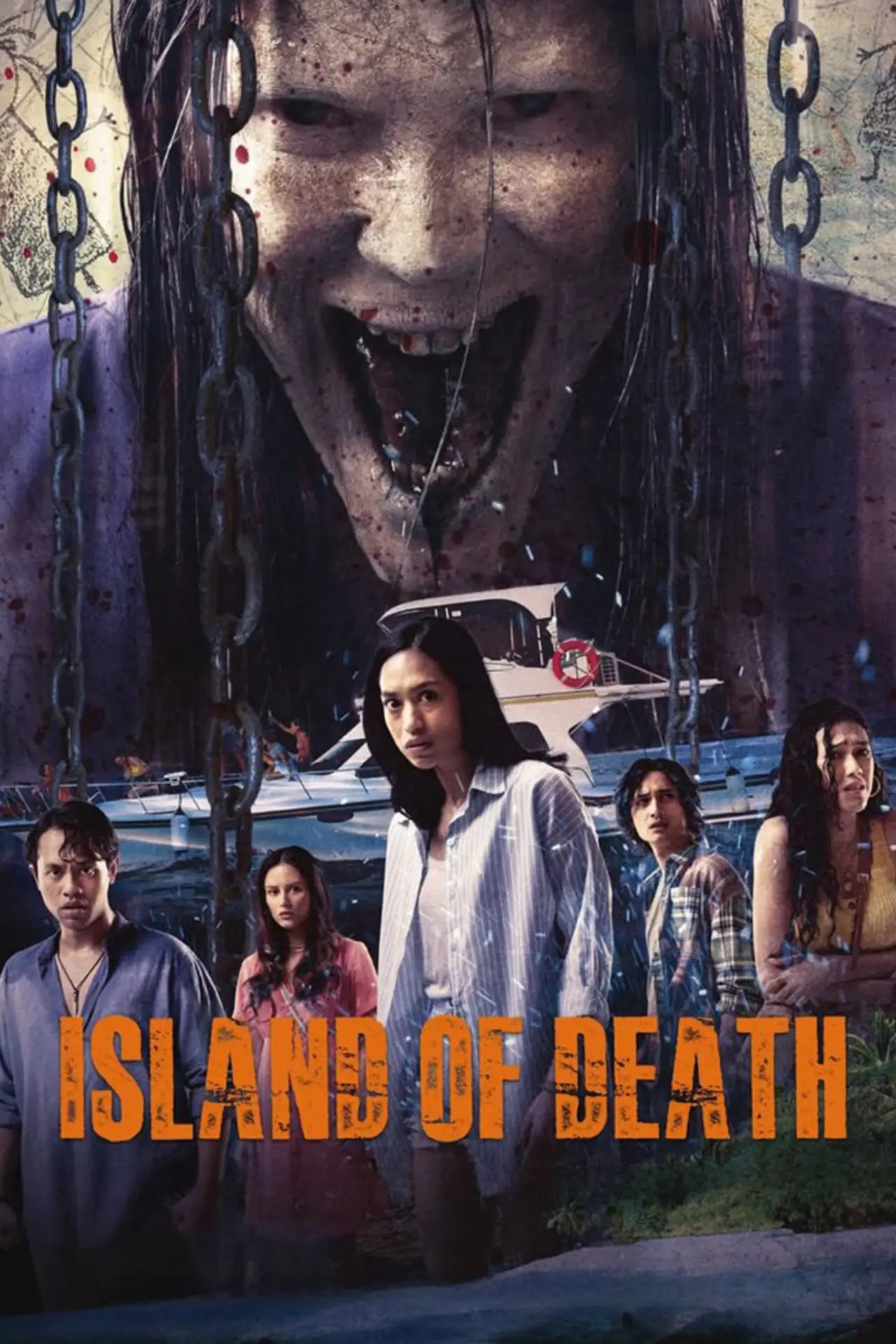Plakat filmowy "Pulau Hantu"