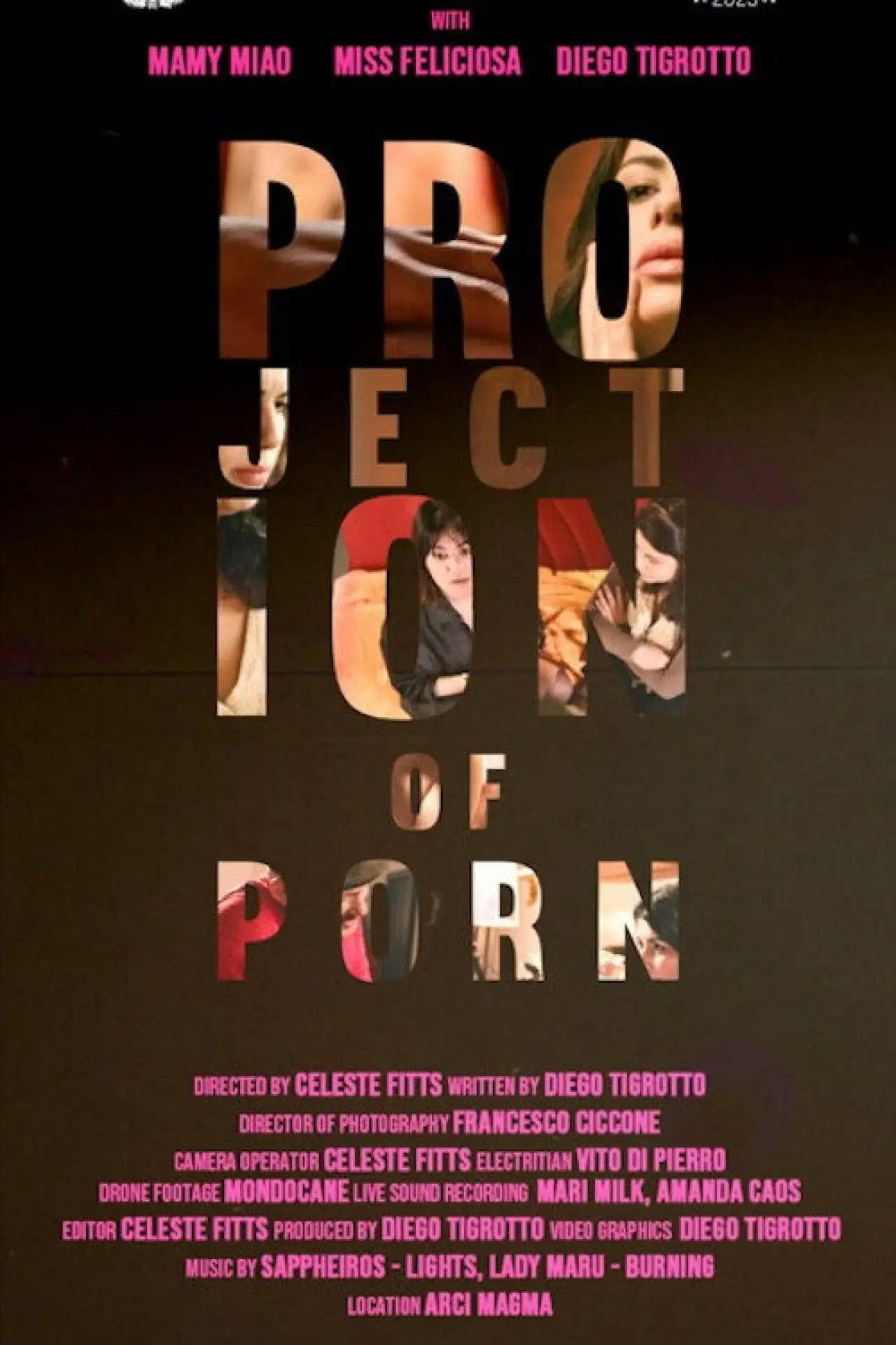Plakat filmowy "La proiezione (Porno)"