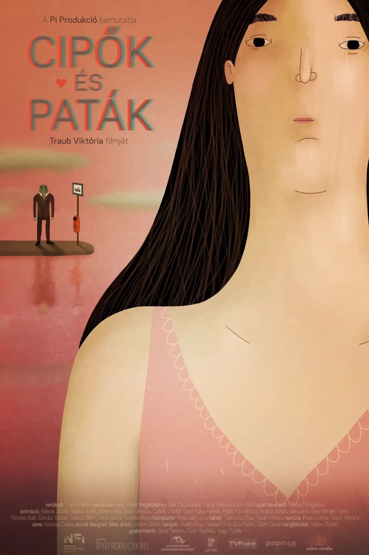 Plakat filmowy "Cipők és paták"
