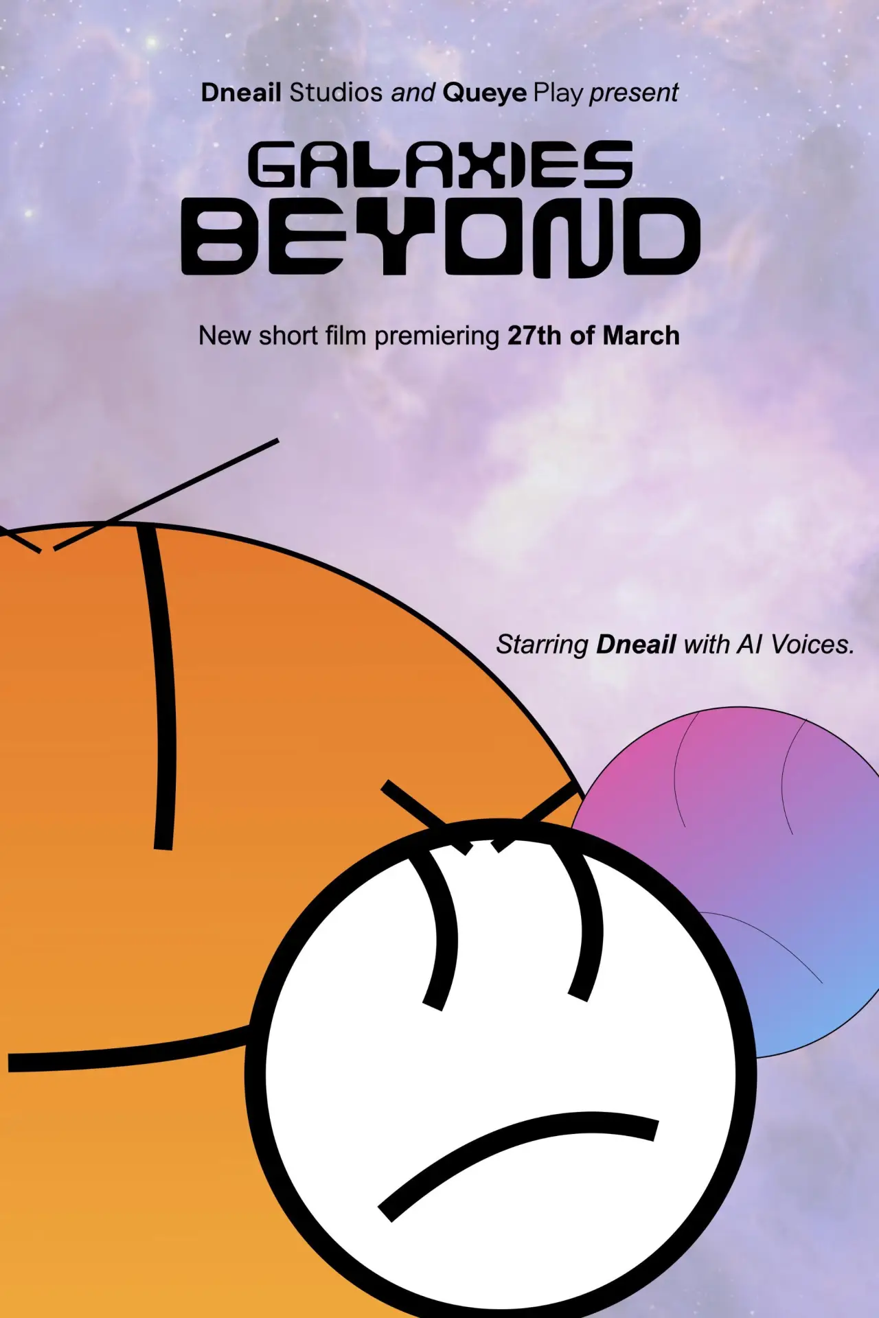 Plakat filmowy "Galaxies Beyond"