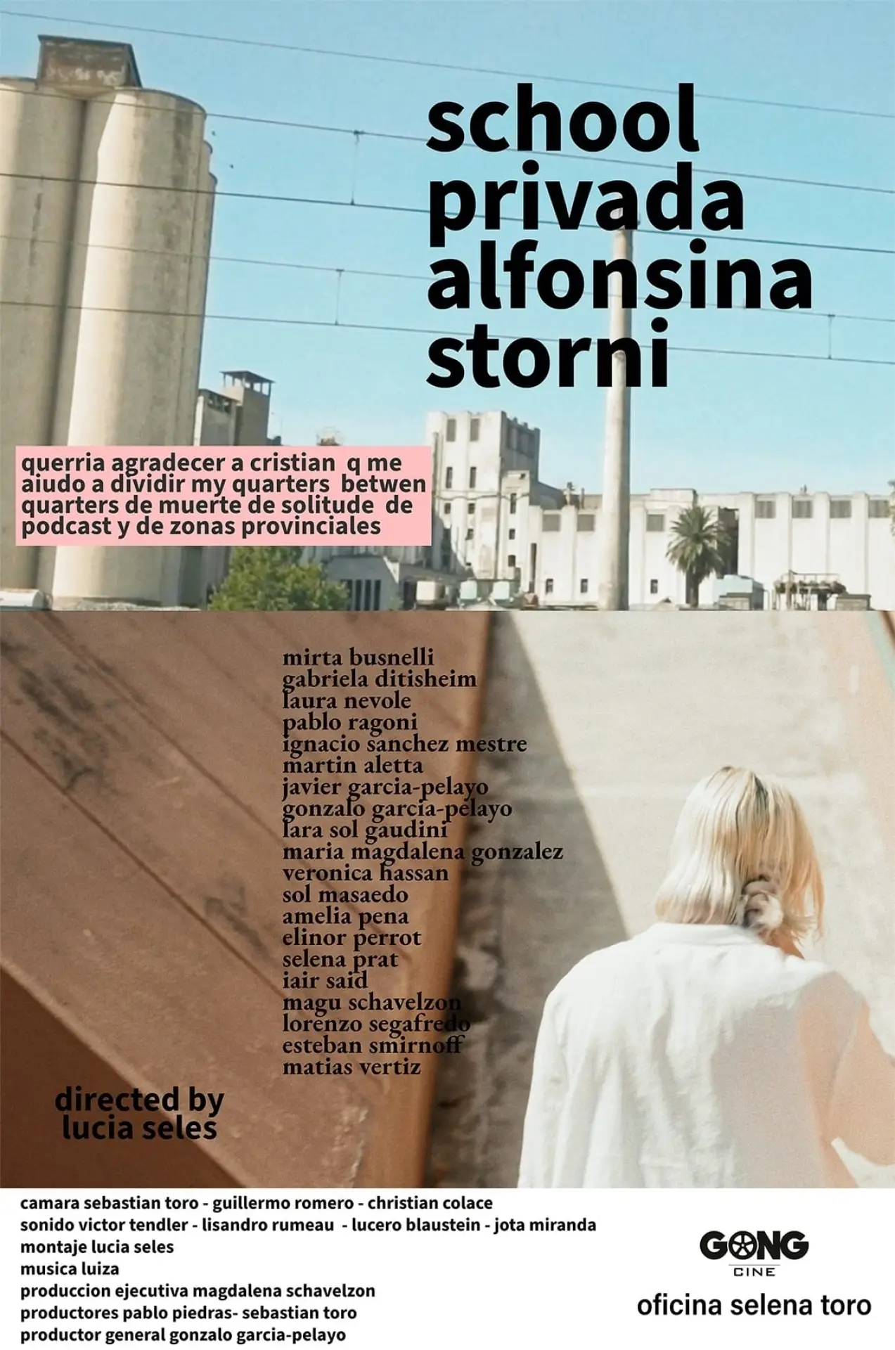 Plakat filmowy "School Privada Alfonsina Storni"