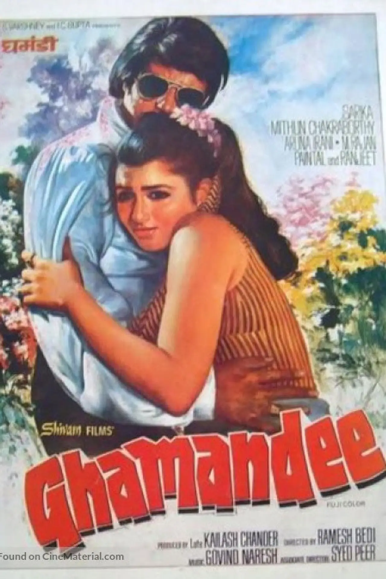 Plakat filmowy "Ghamandee"