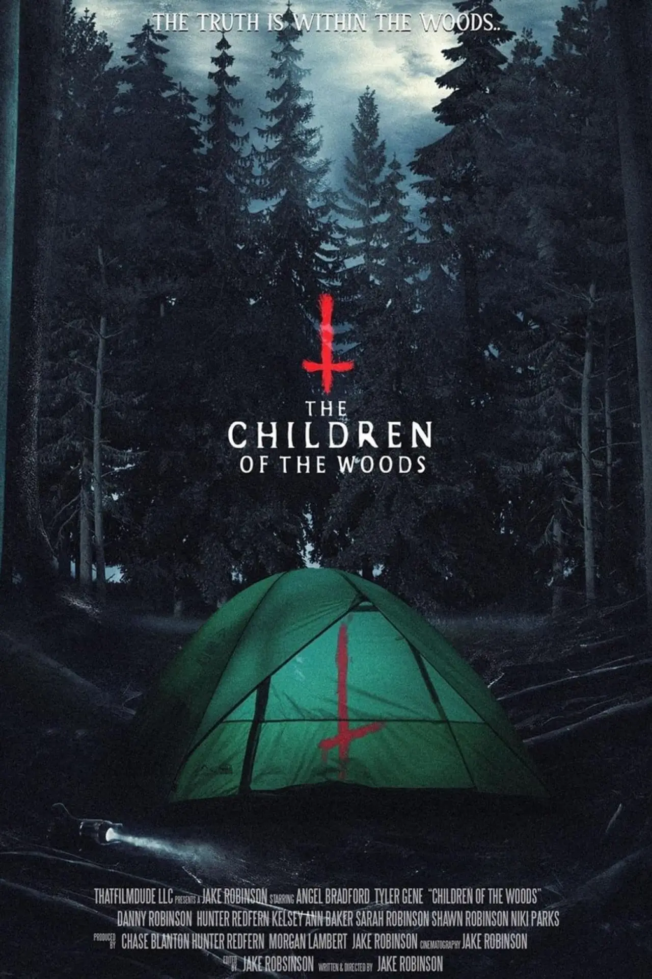 Plakat filmowy "The Children of the Woods"