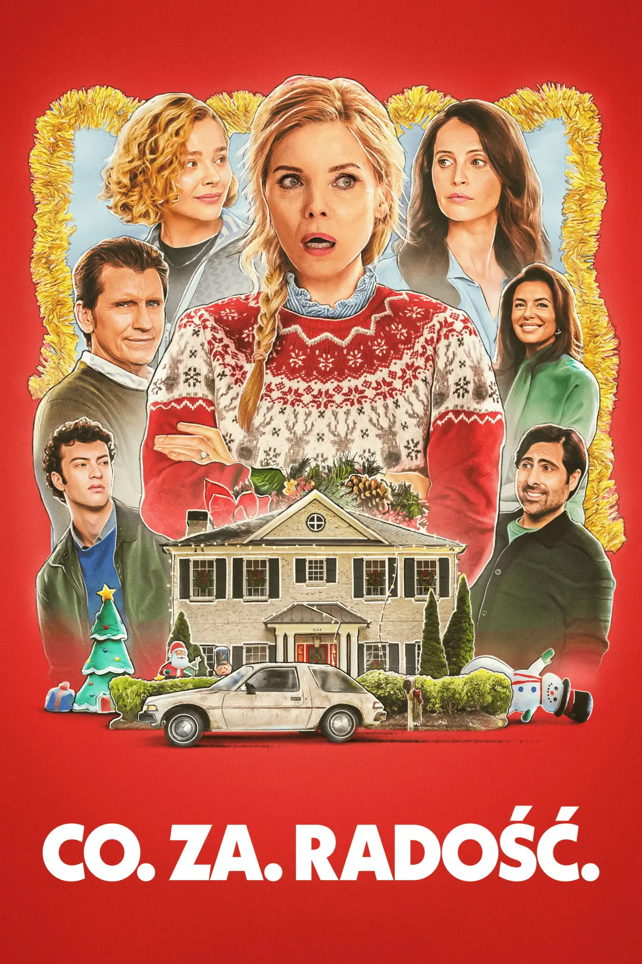 Plakat filmowy "Co. Za. Radość."