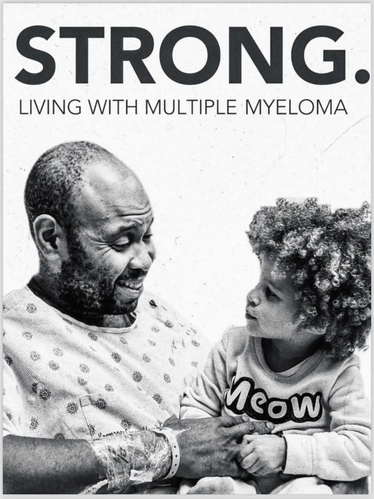 Plakat filmowy "Strong! Living with Multiple Myeloma"