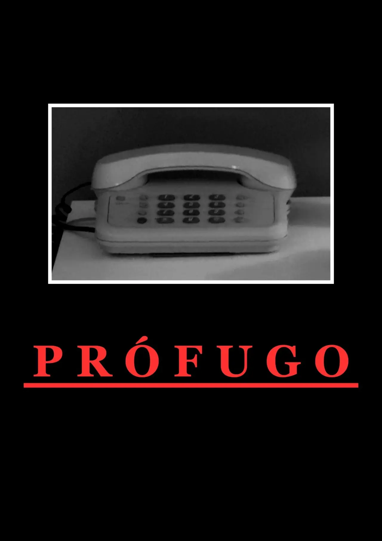 Plakat filmowy "Prófugo"