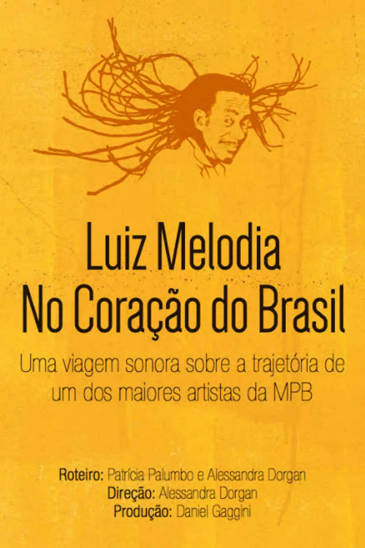 Plakat filmowy "Luiz Melodia - No Coração do Brasil"