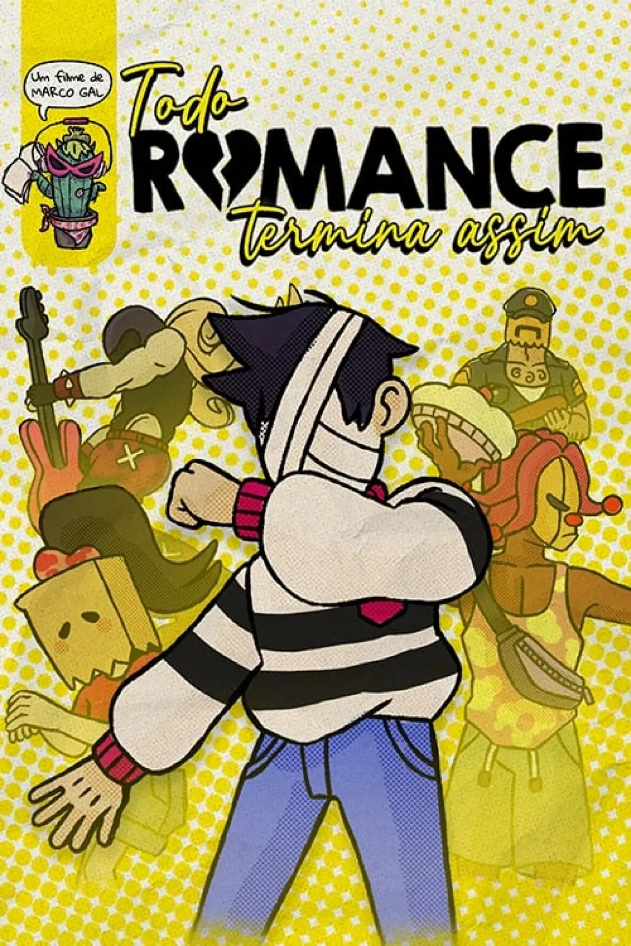 Plakat filmowy "Todo romance termina assim"
