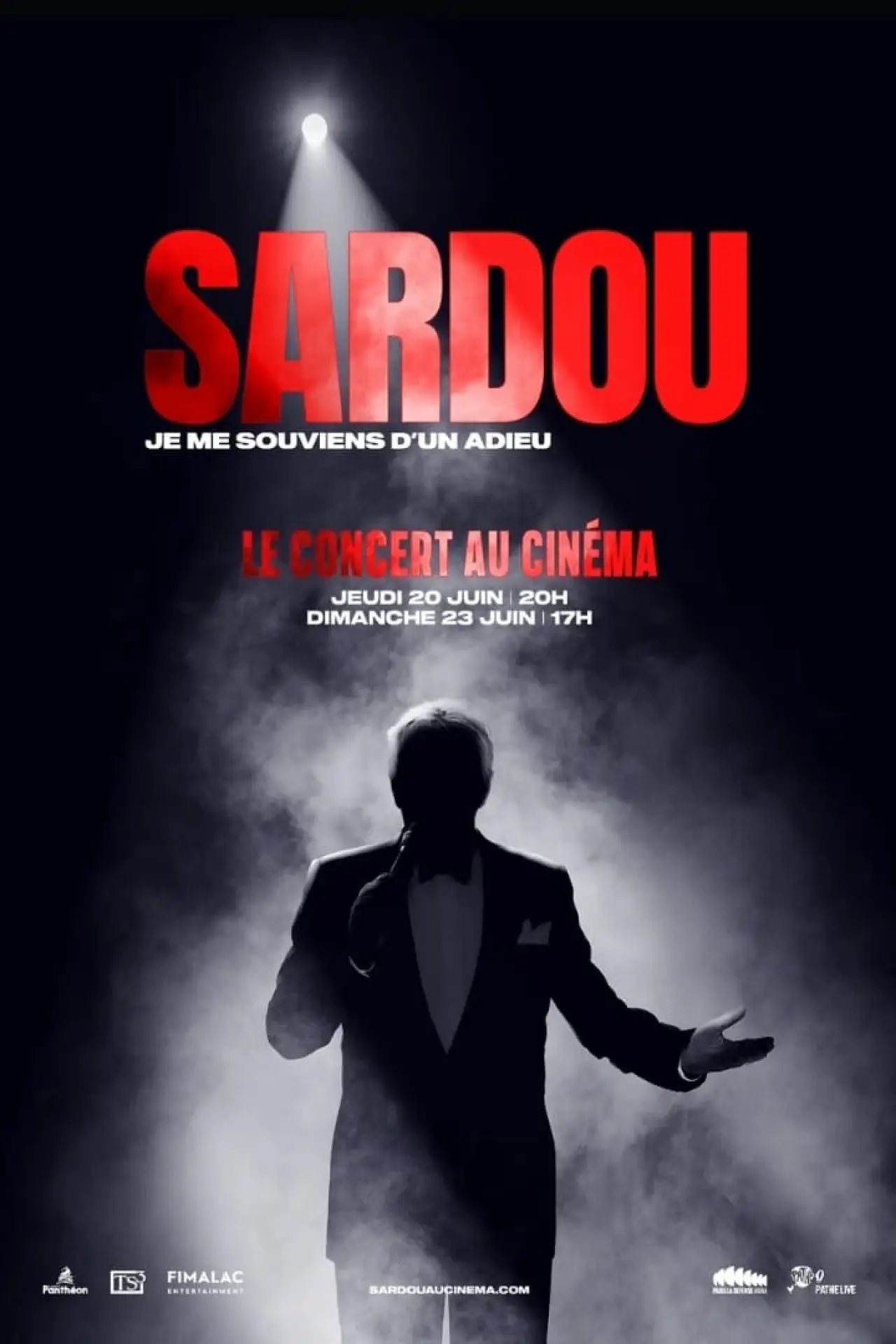 Plakat filmowy "Michel Sardou : Je me souviens d