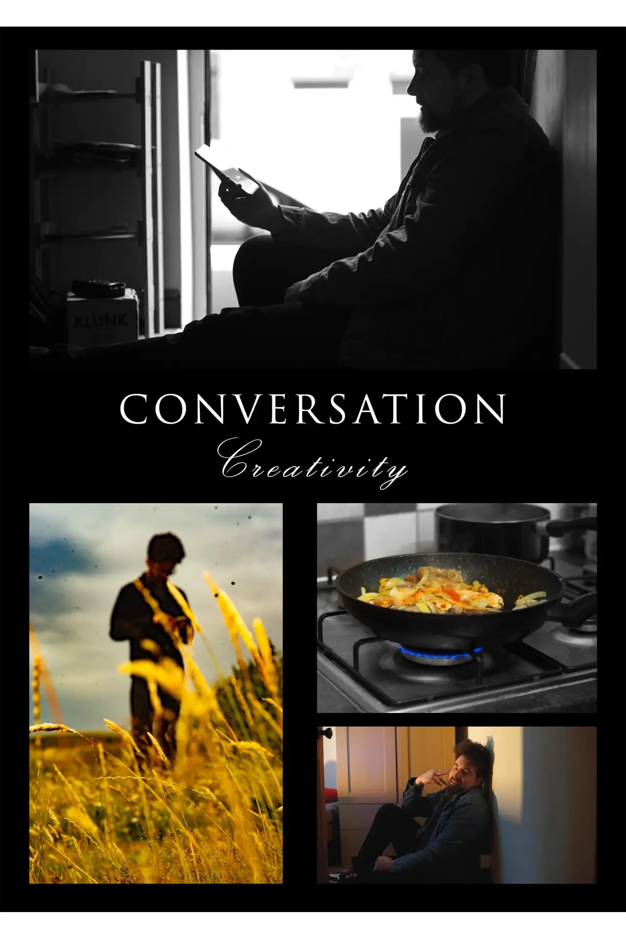 Plakat filmowy "Conversation Creativity"