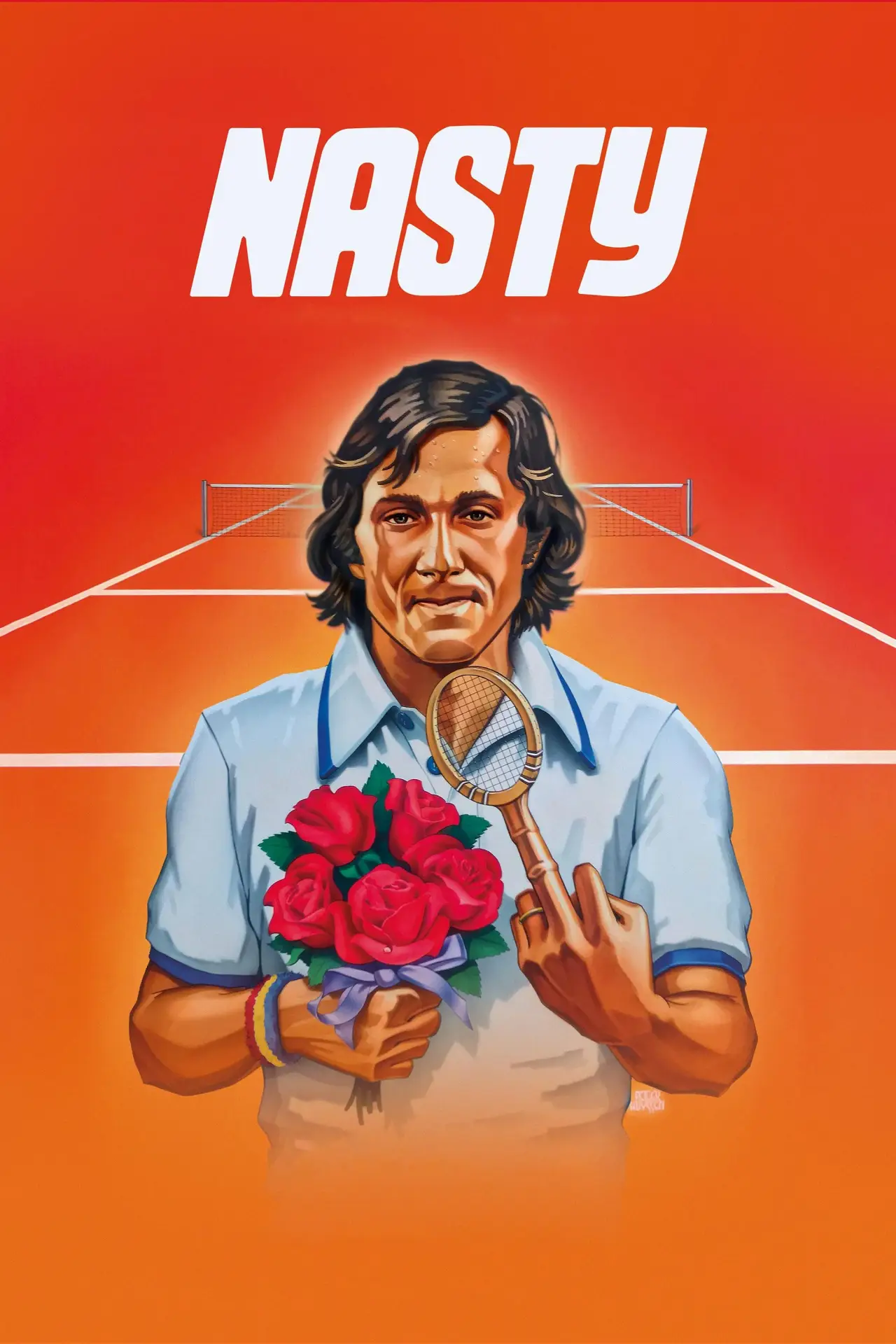 Plakat filmowy "Nasty: Więcej niż tenis"