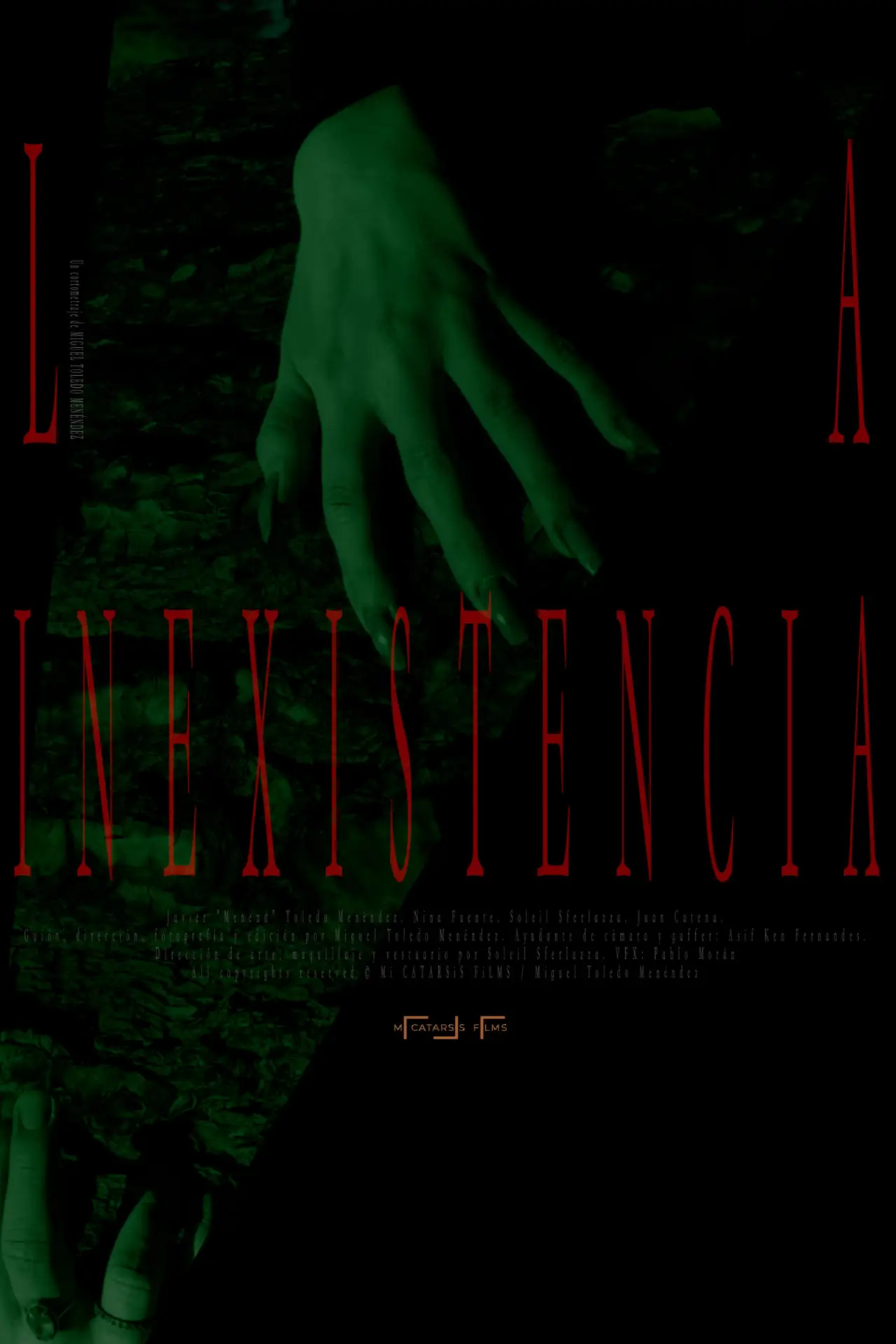 Plakat filmowy "La Inexistencia"