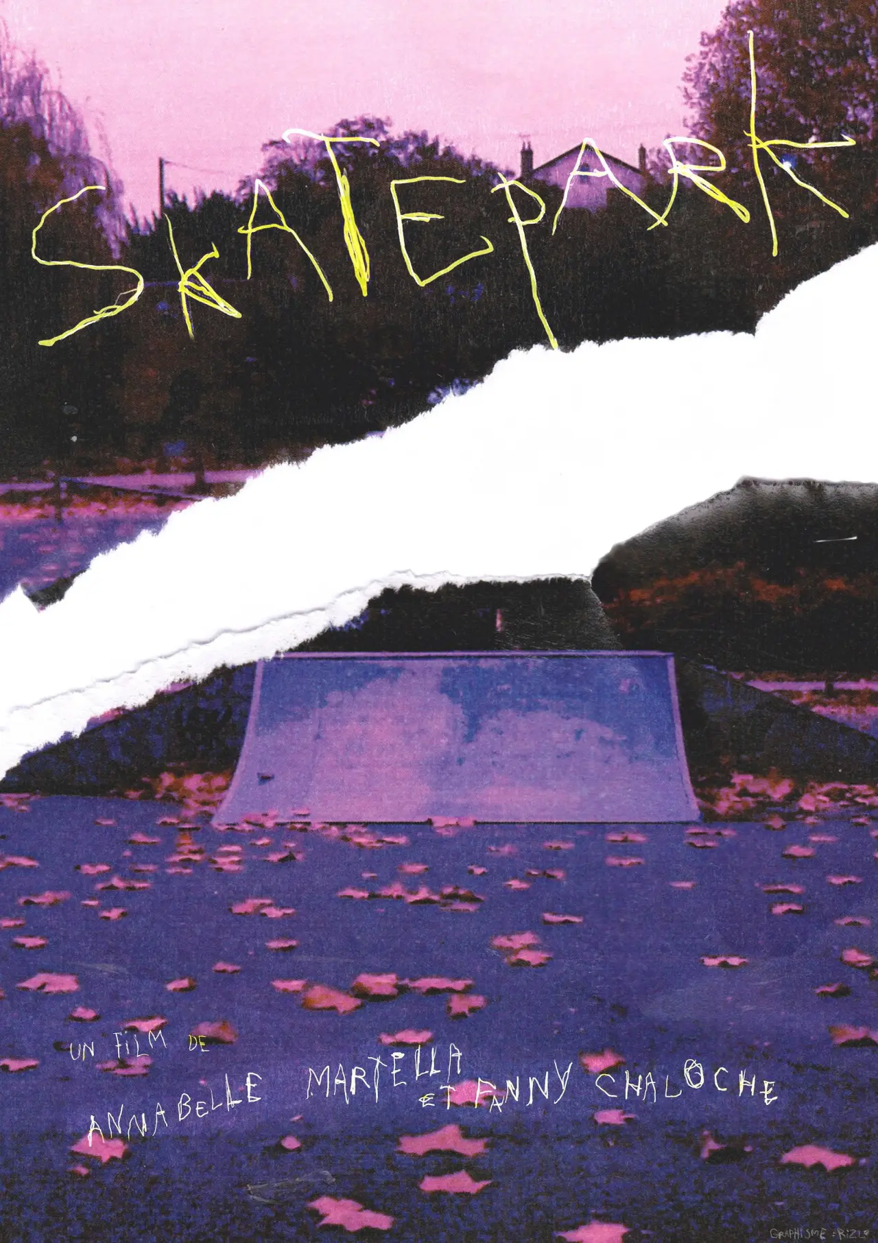 Plakat filmowy "SKATEPARK"