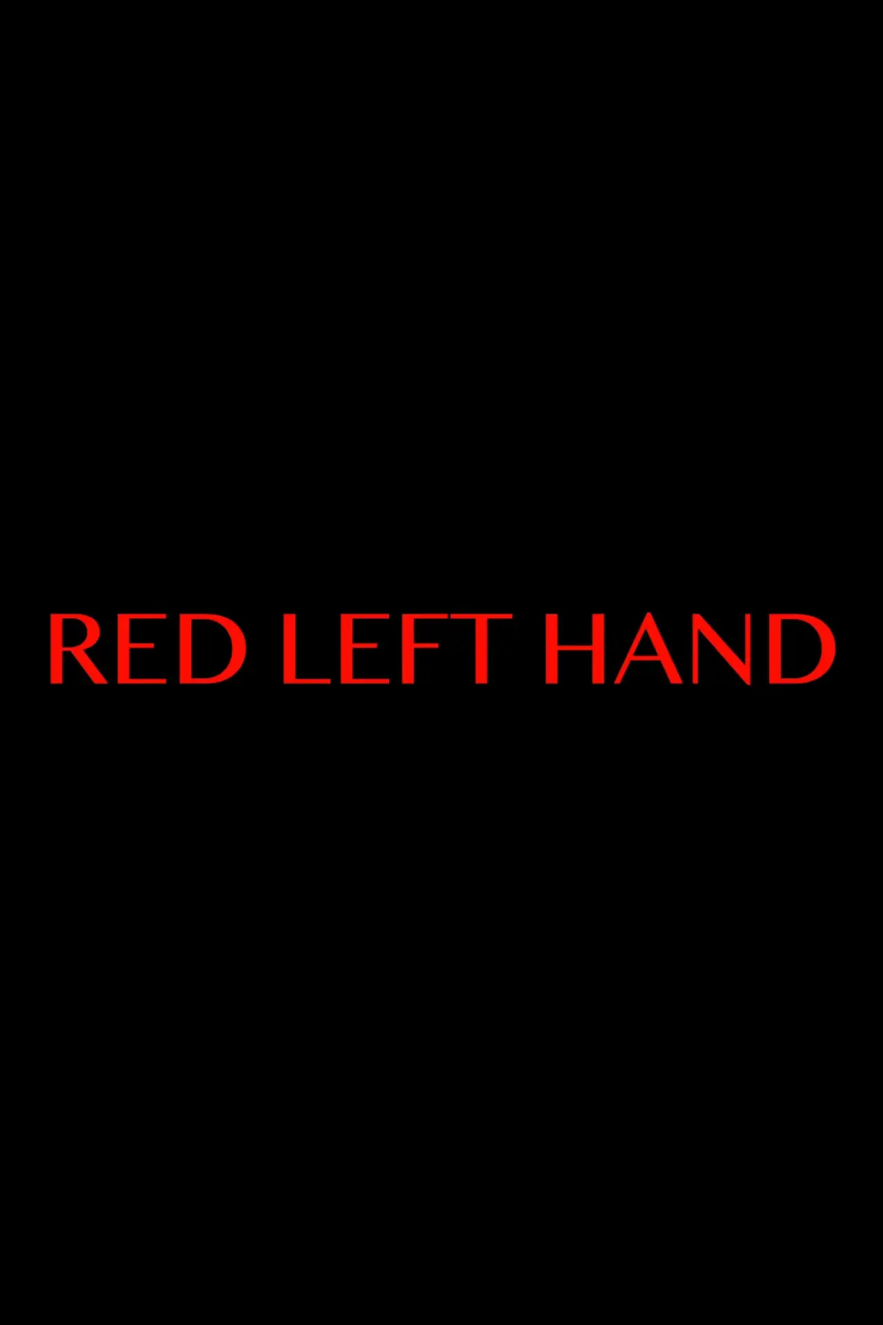 Plakat filmowy "Red Left Hand"