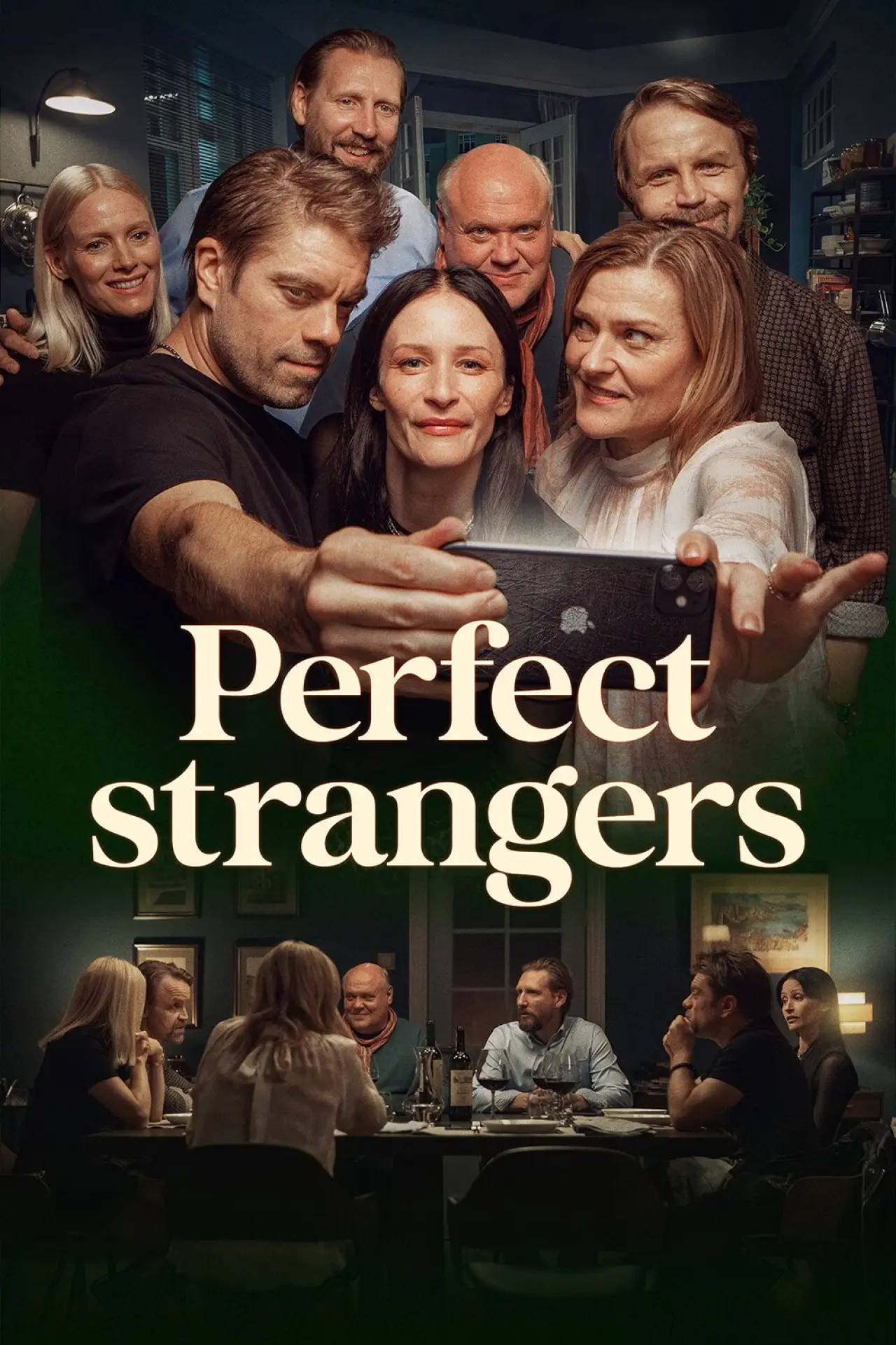 Plakat filmowy "Täydelliset vieraat"