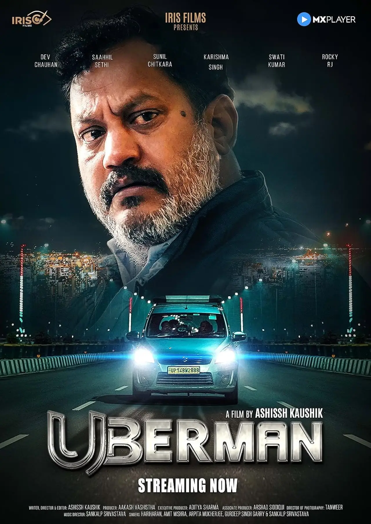 Plakat filmowy "Uberman"
