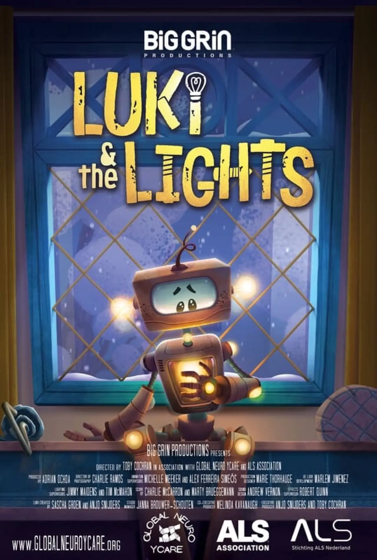 Plakat filmowy "LUKi & the Lights"