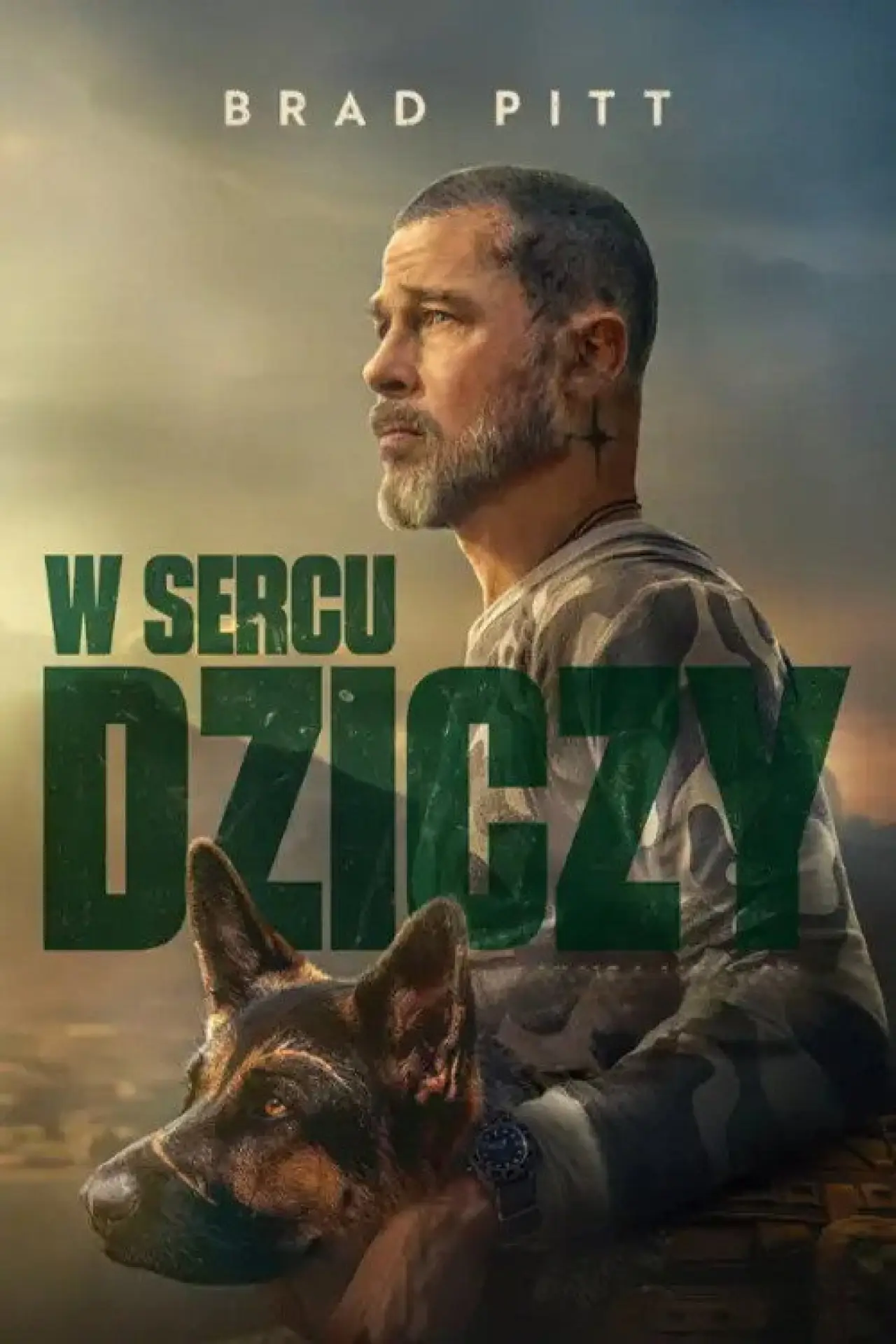 Plakat filmowy "W sercu dziczy"