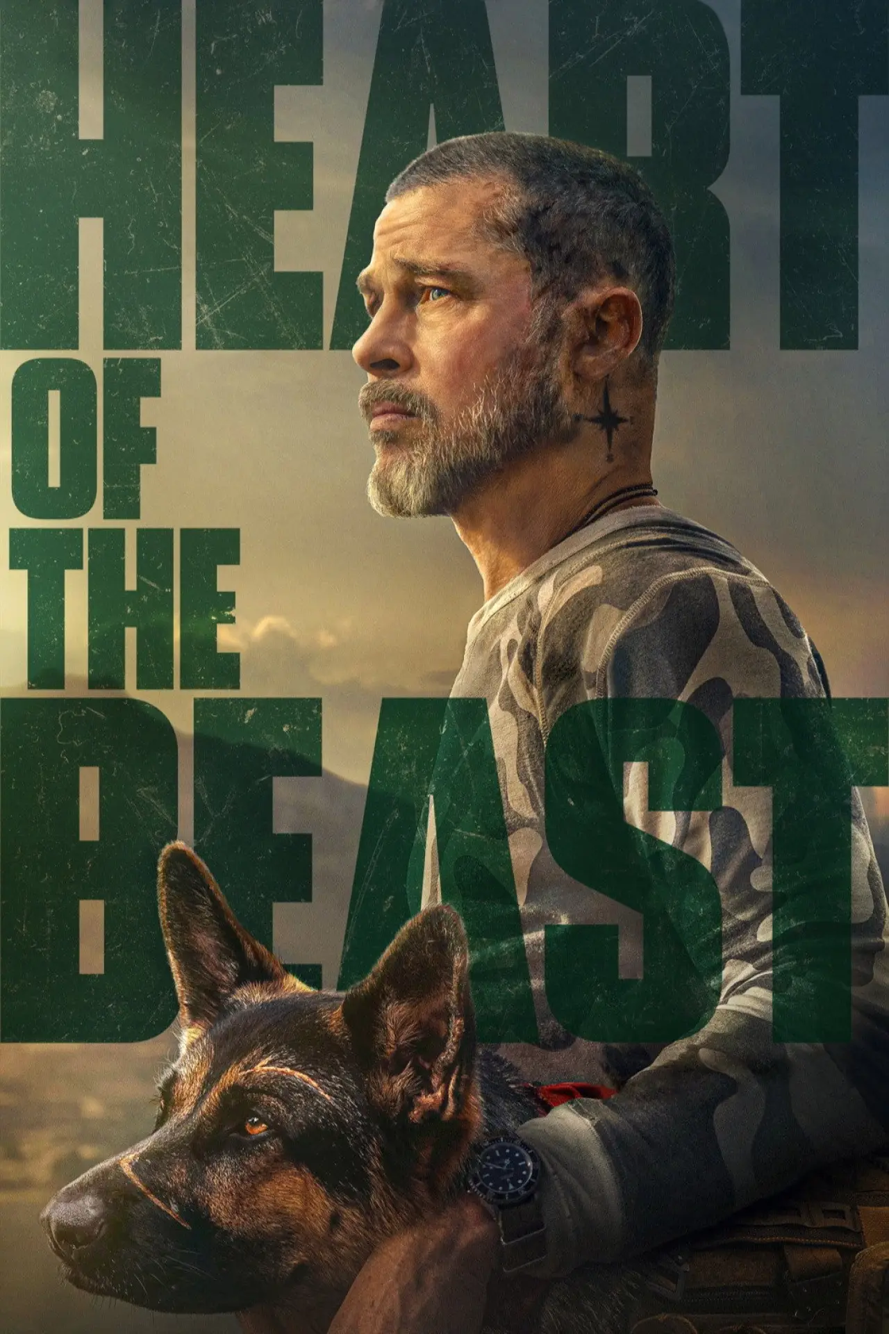 Plakat filmowy "Heart of the Beast"