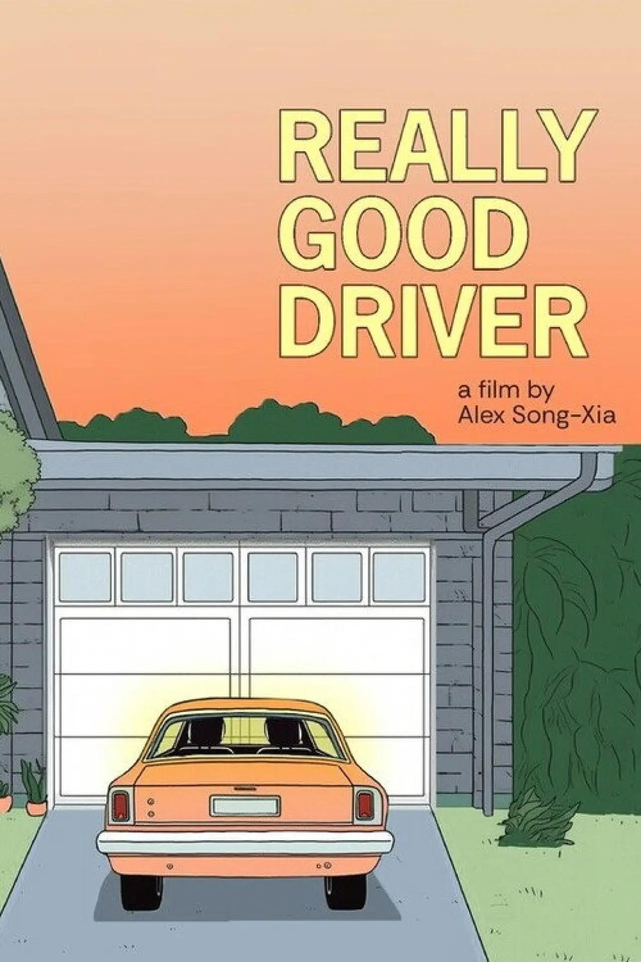 Plakat filmowy "Really Good Driver"