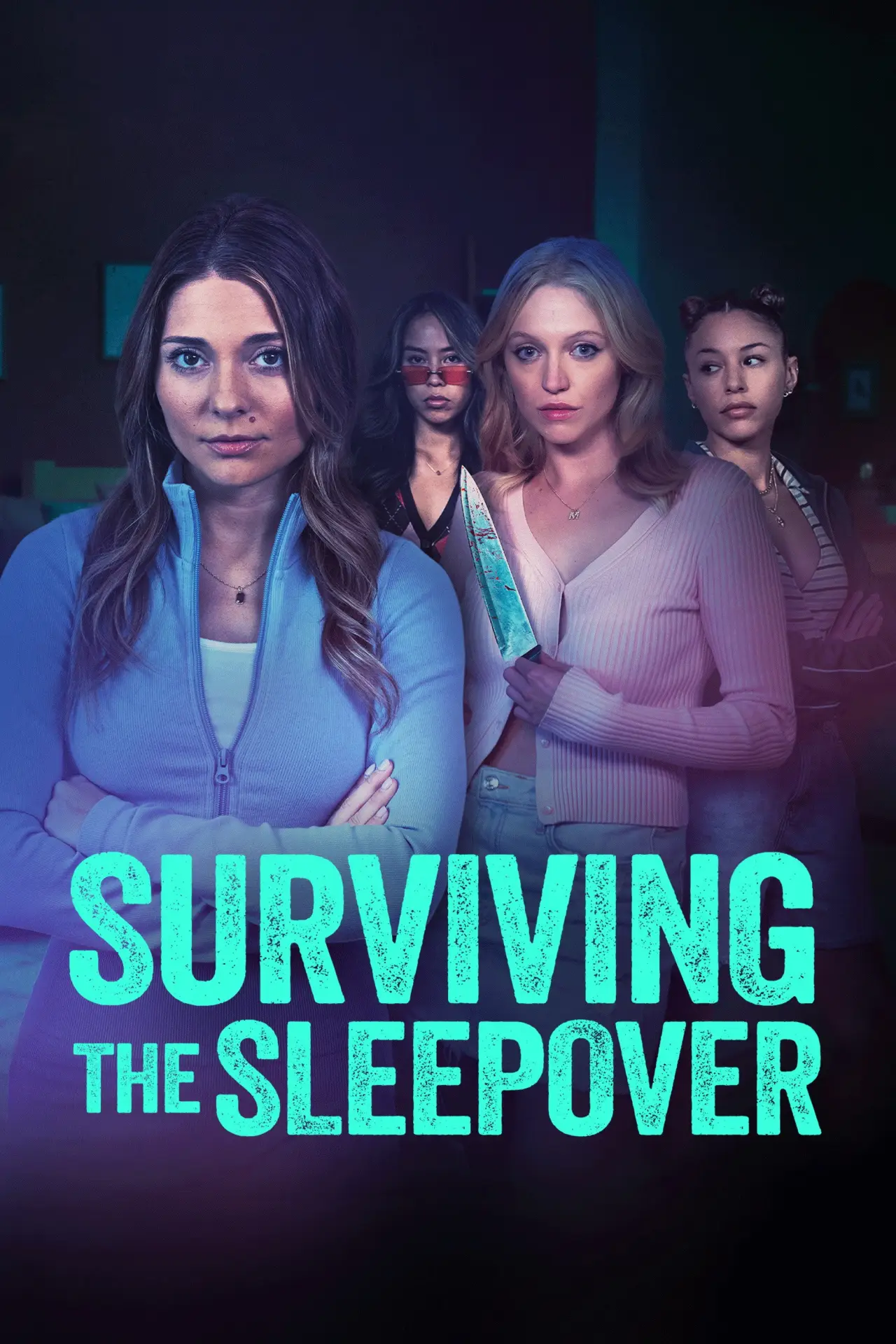 Plakat filmowy "Surviving the Sleepover"
