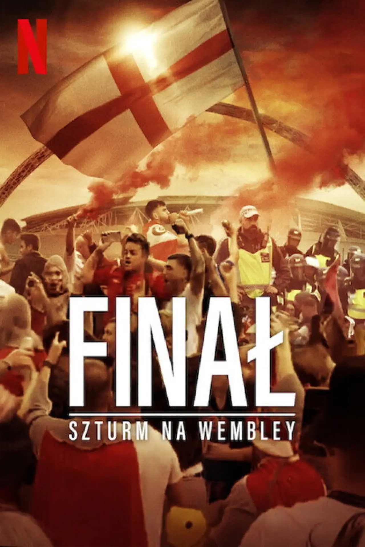 Plakat filmowy "Finał: Szturm na Wembley"