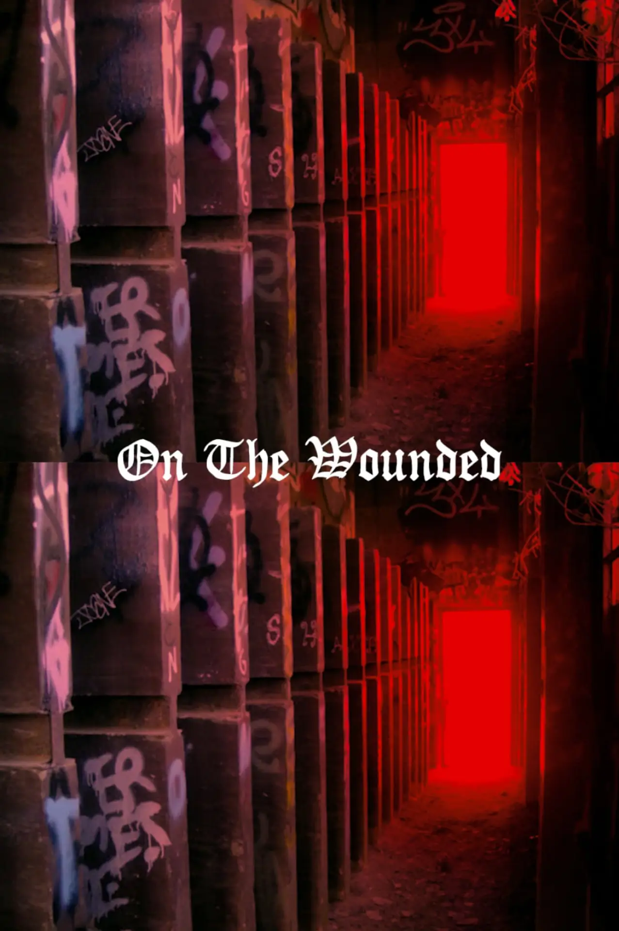 Plakat filmowy "ON THE WOUNDED"