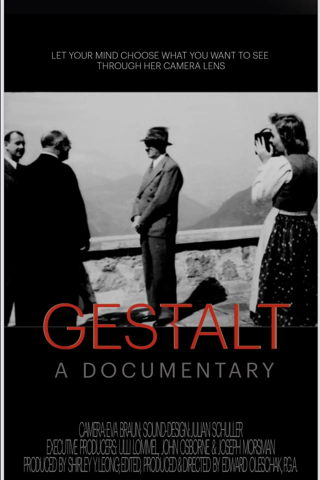 Plakat filmowy "Gestalt"