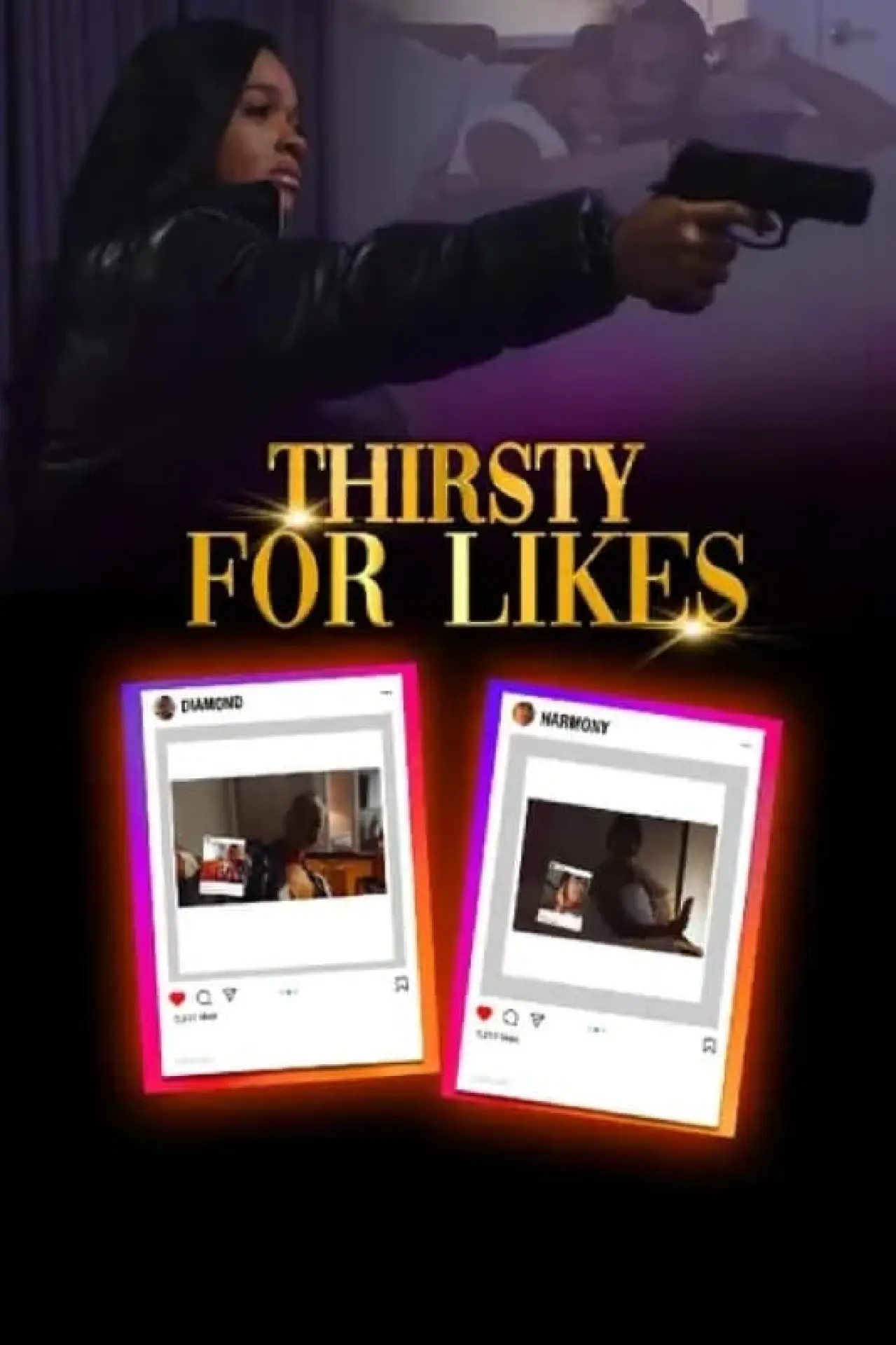 Plakat filmowy "Thirsty for Likes"