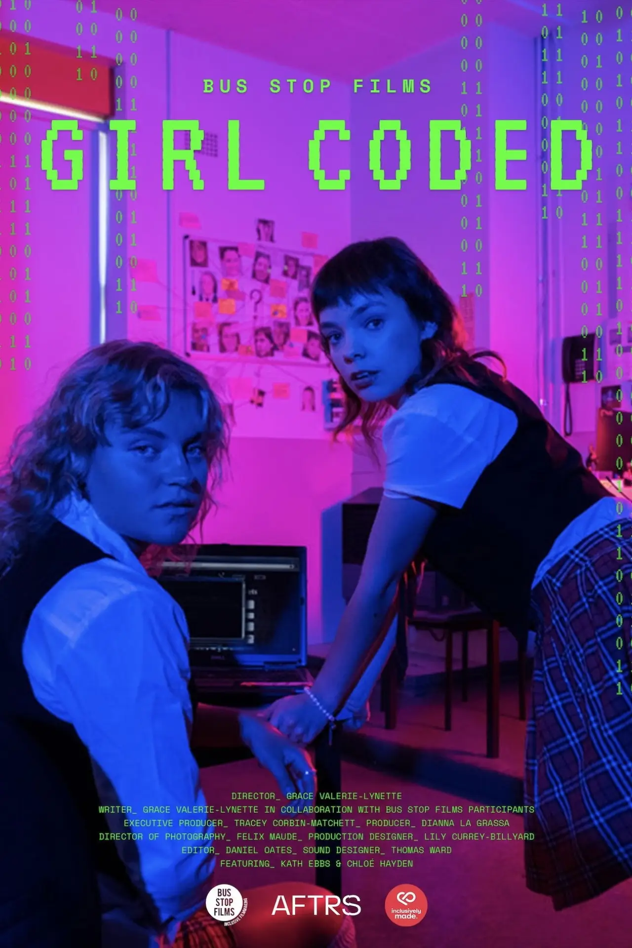 Plakat filmowy "Girl Coded"