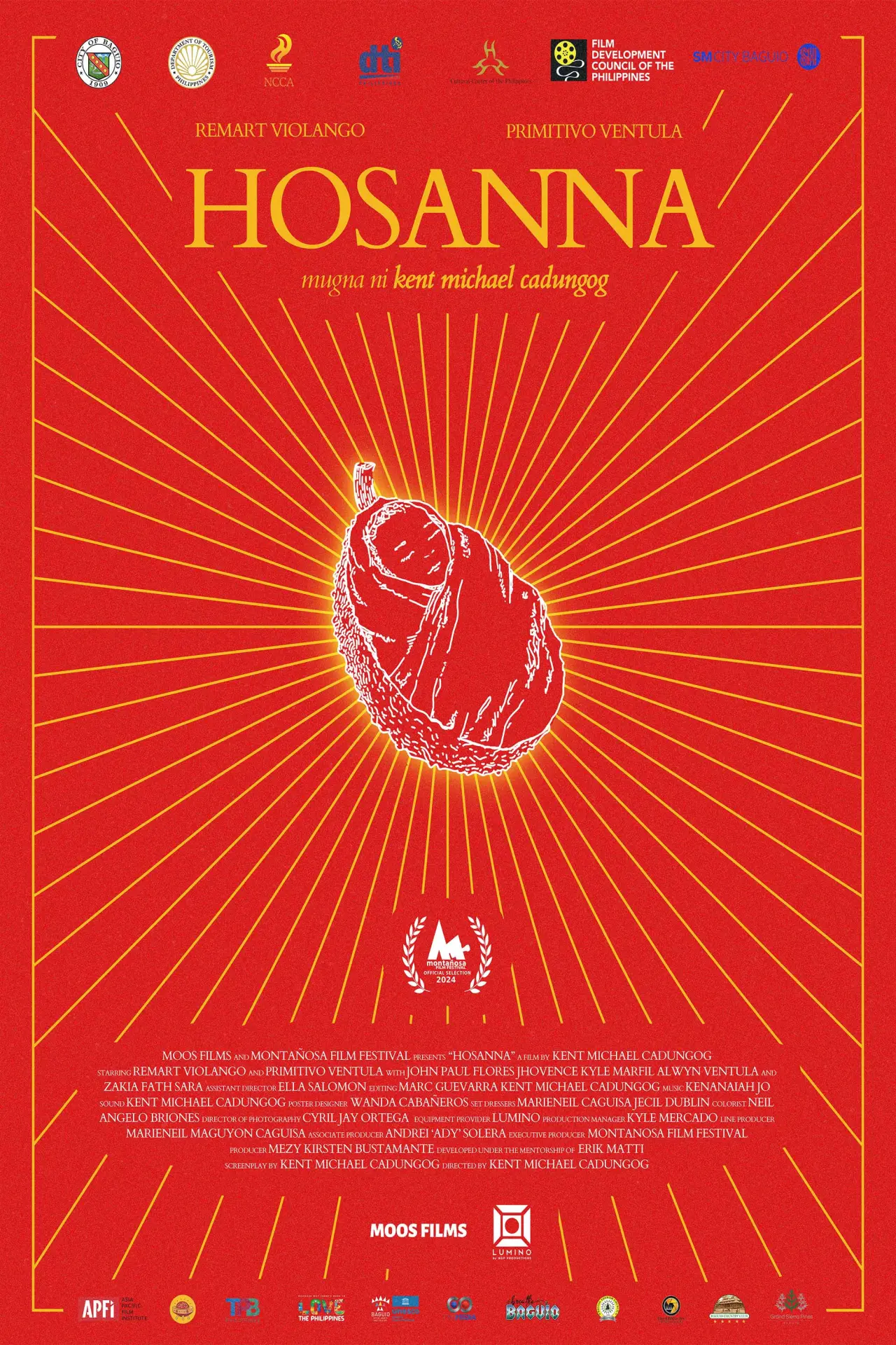 Plakat filmowy "Hosanna"