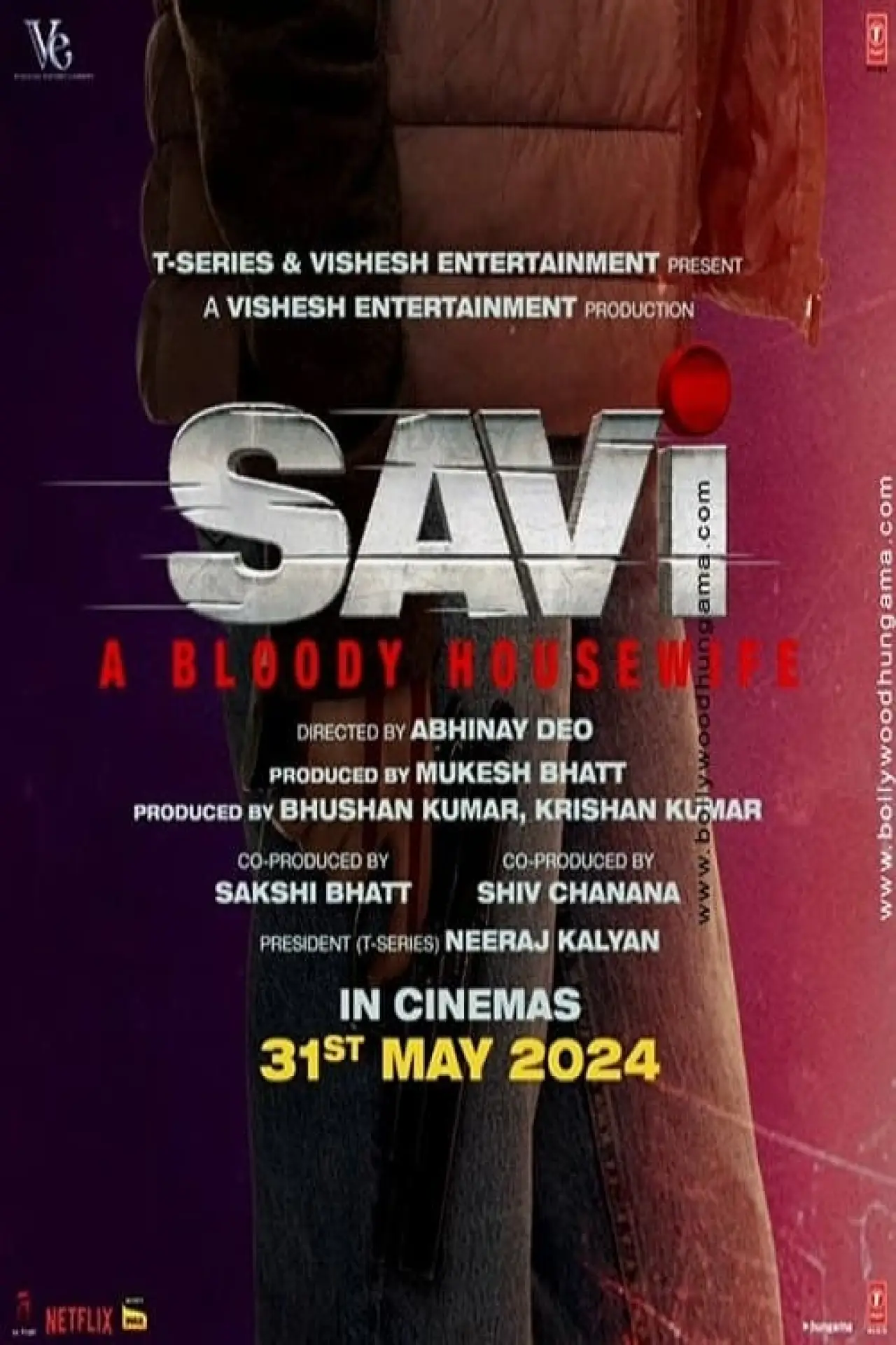 Plakat filmowy "सावी"