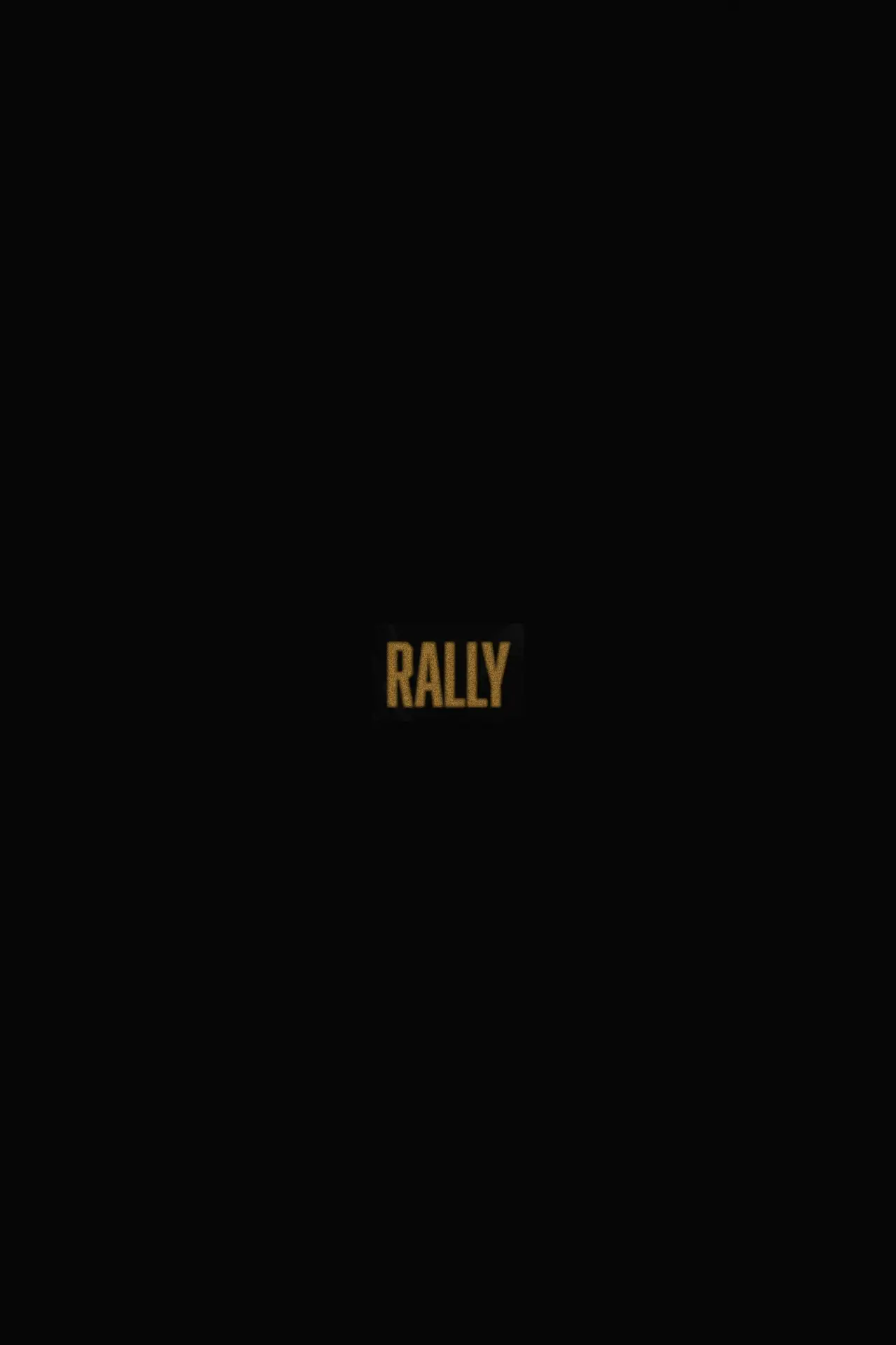 Plakat filmowy "Rally"