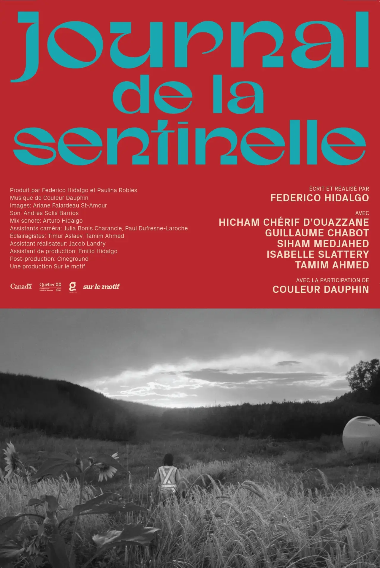 Plakat filmowy "Journal de la sentinelle"