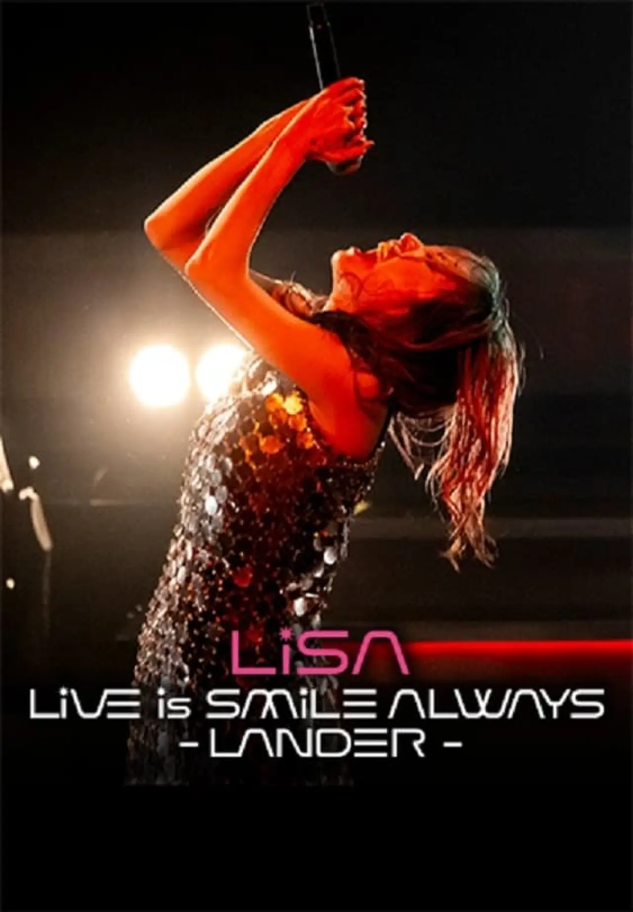 Plakat filmowy "LiSA LiVE is Smile Always〜LANDER〜"