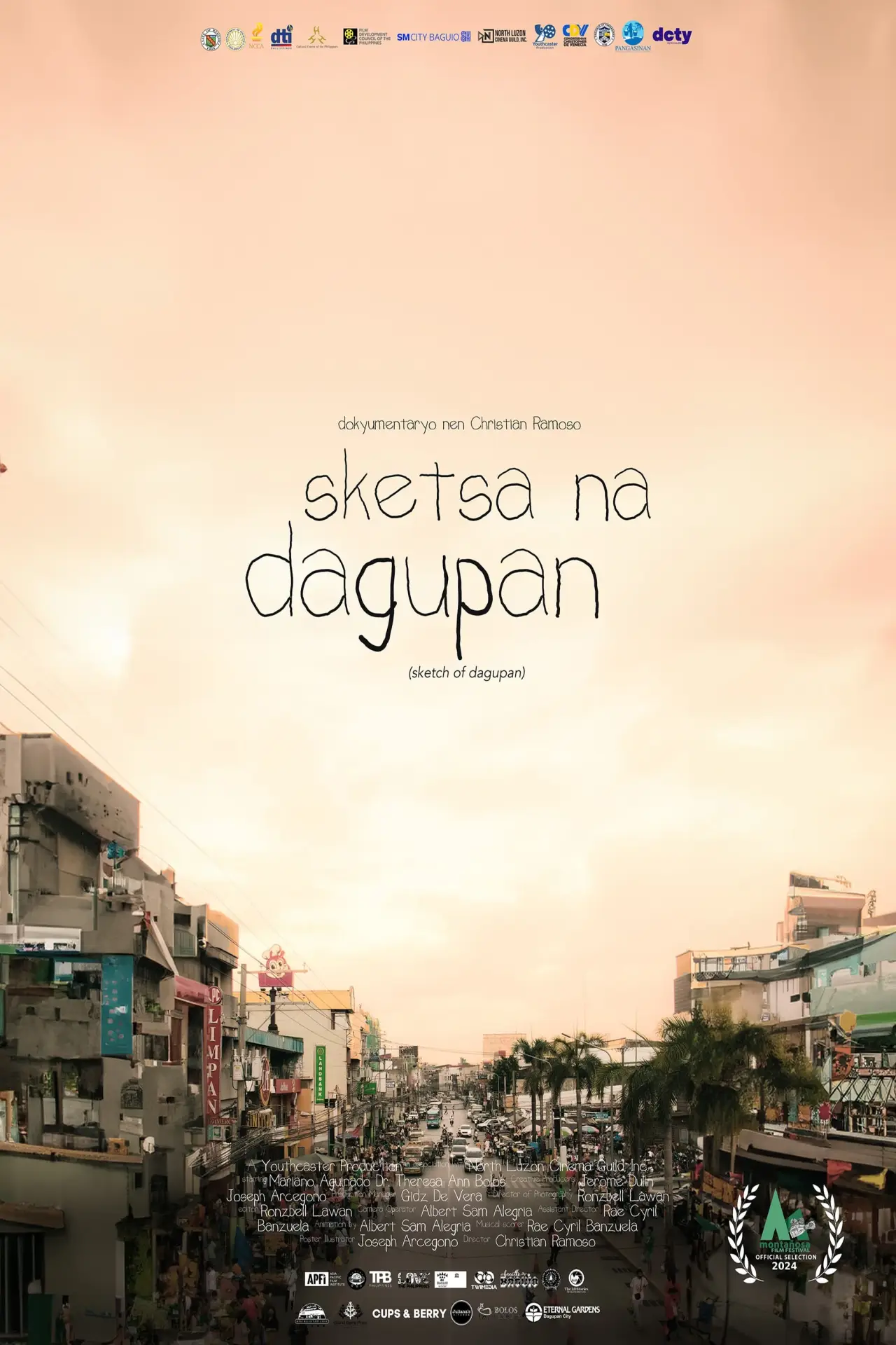 Plakat filmowy "Sketsa na Dagupan"