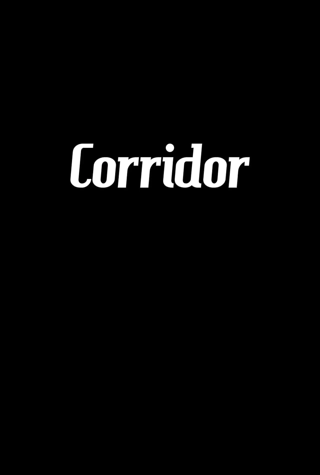 Plakat filmowy "Corridor"