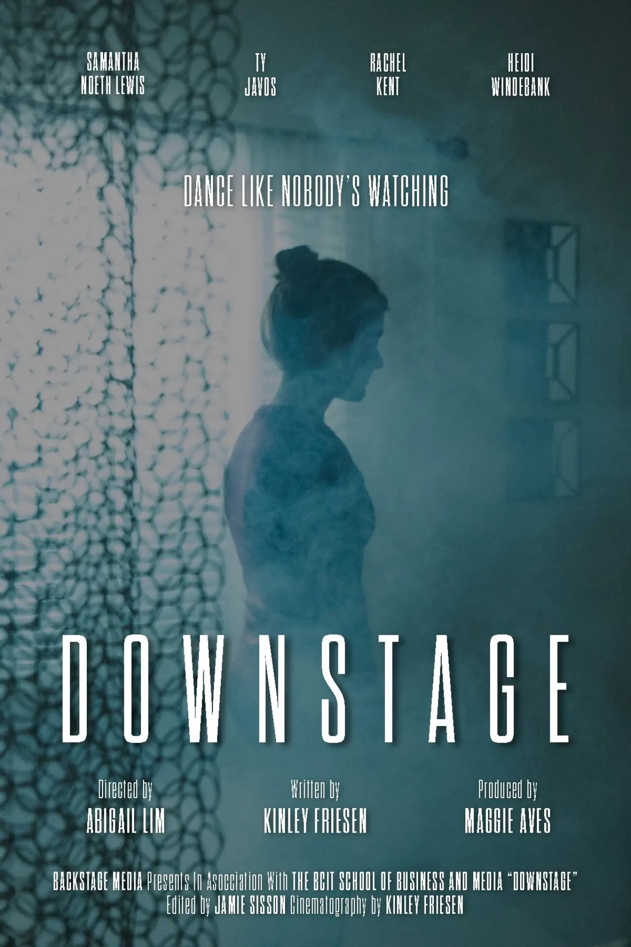 Plakat filmowy "Downstage"