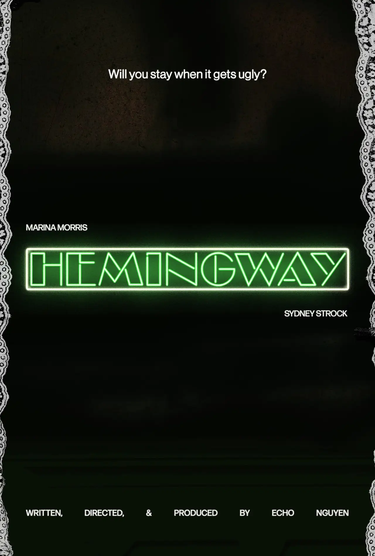 Plakat filmowy "Hemingway"