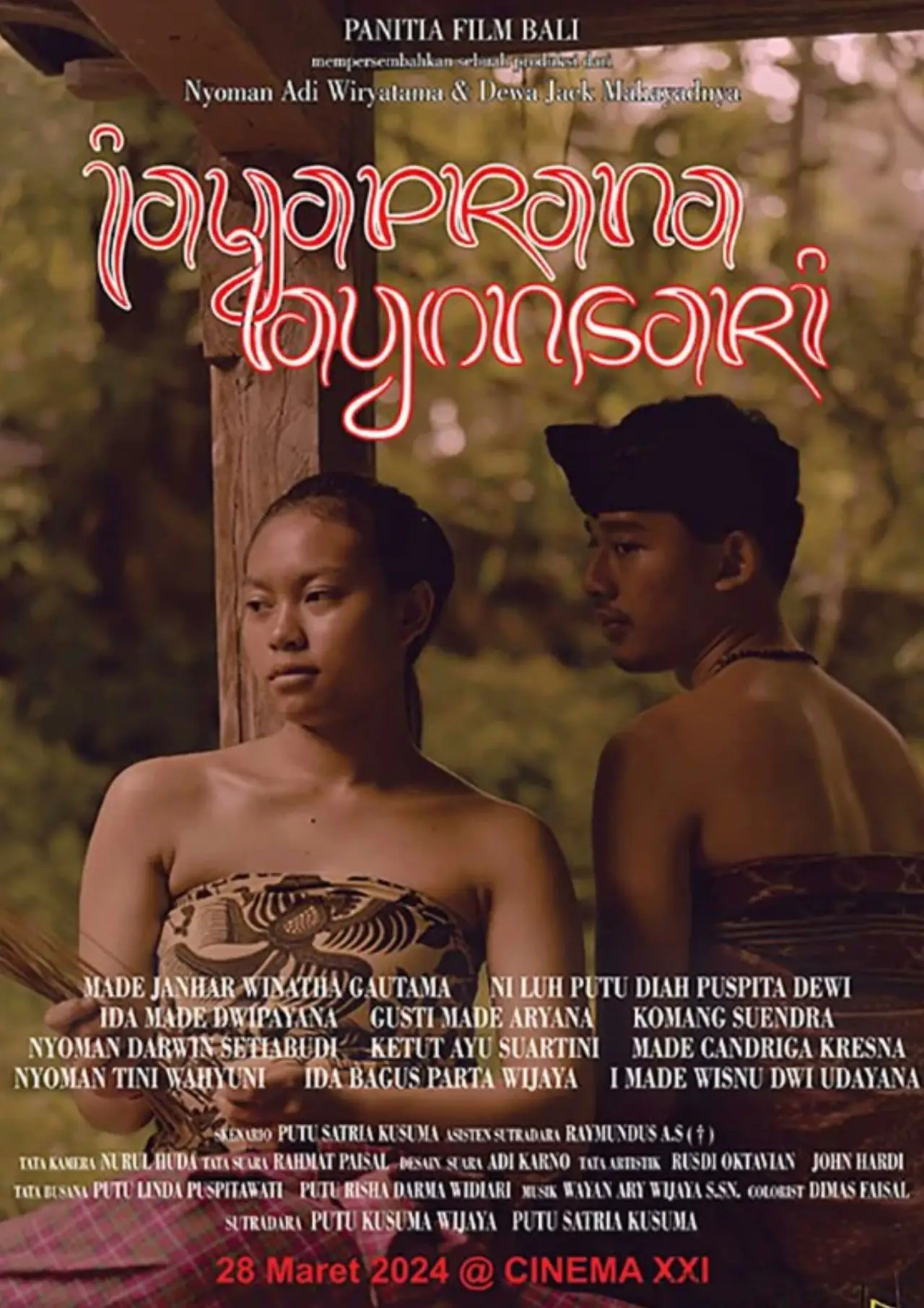Plakat filmowy "Jayaprana Layonsari"