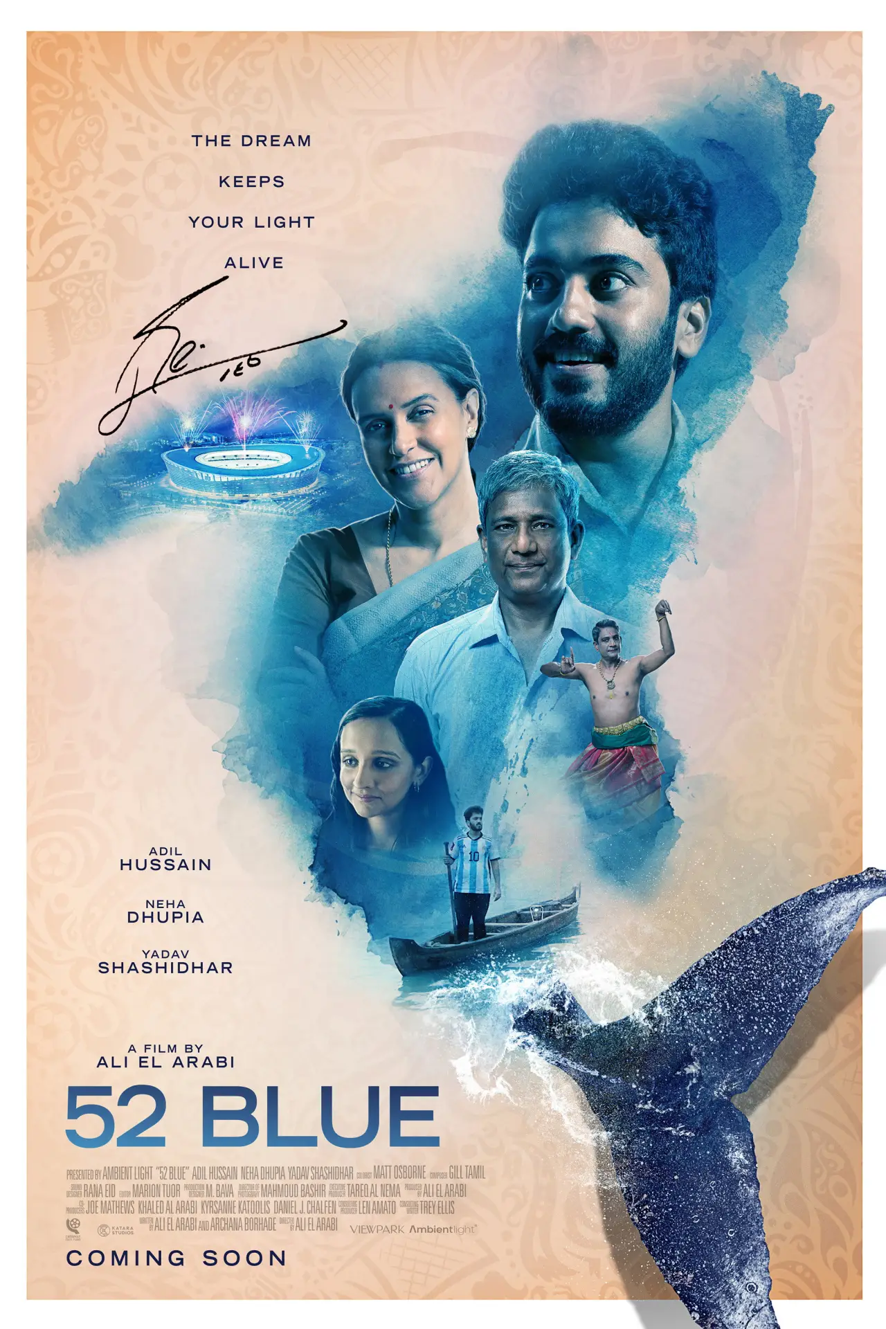 Plakat filmowy "52 Blue"