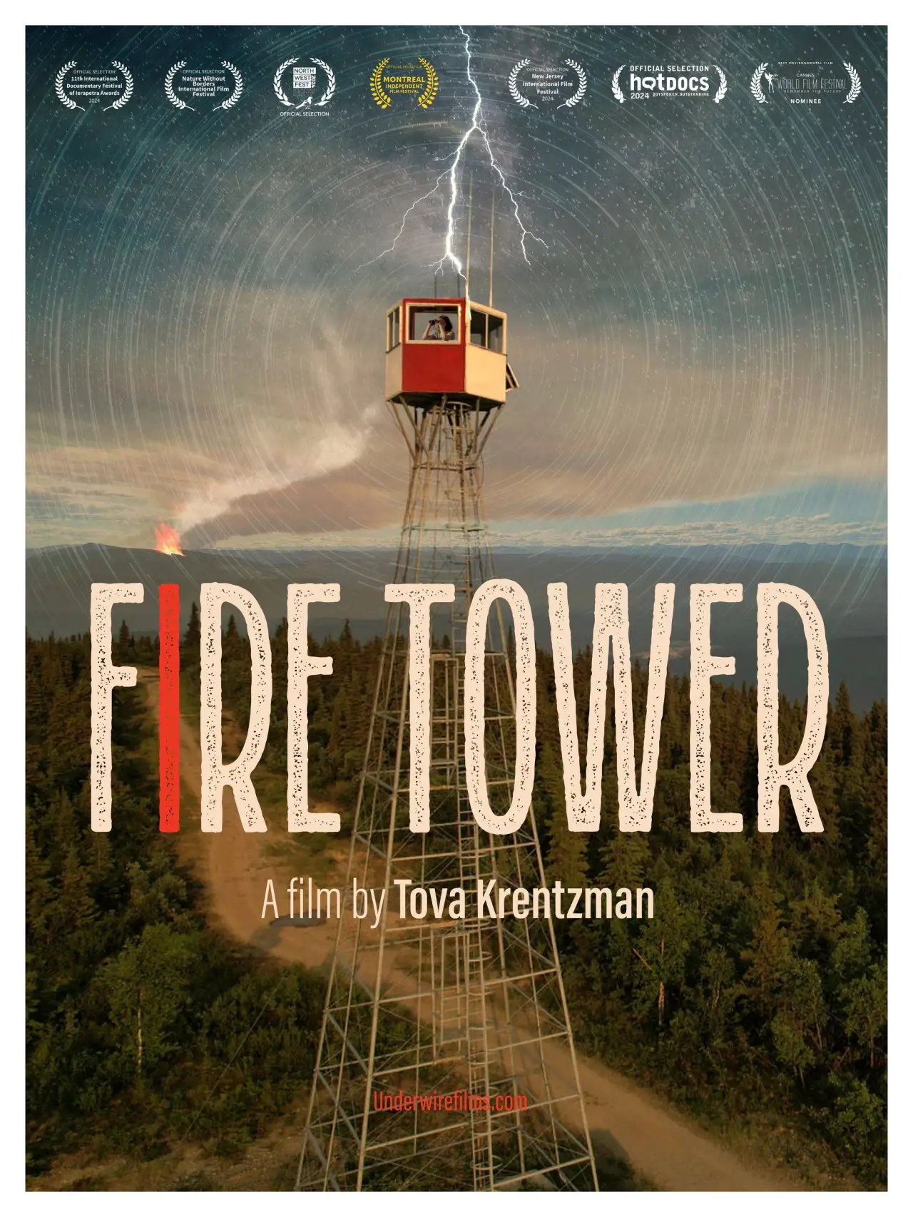 Plakat filmowy "Fire Tower"