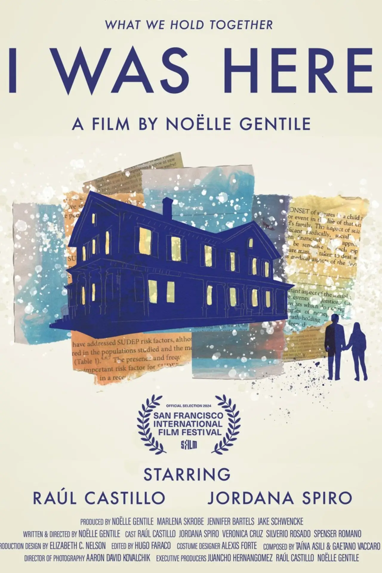Plakat filmowy "I Was Here"