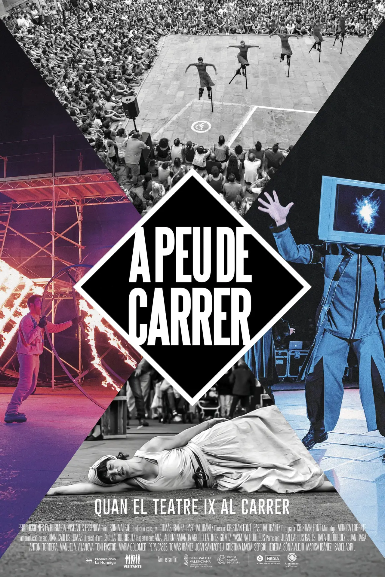 Plakat filmowy "A peu de carrer"