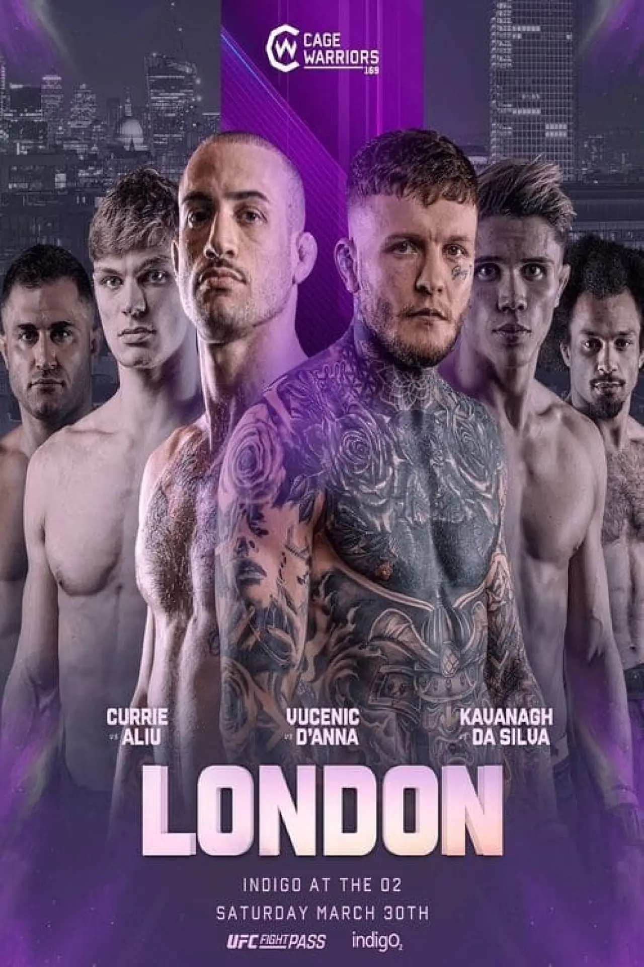 Plakat filmowy "Cage Warriors 169: London"