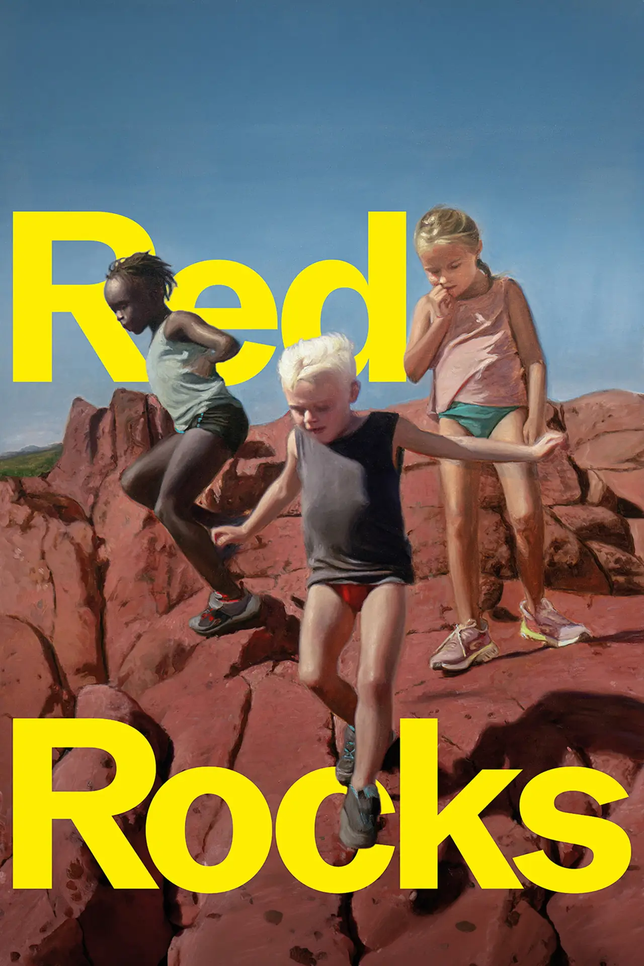 Plakat filmowy "Les Roches Rouges"