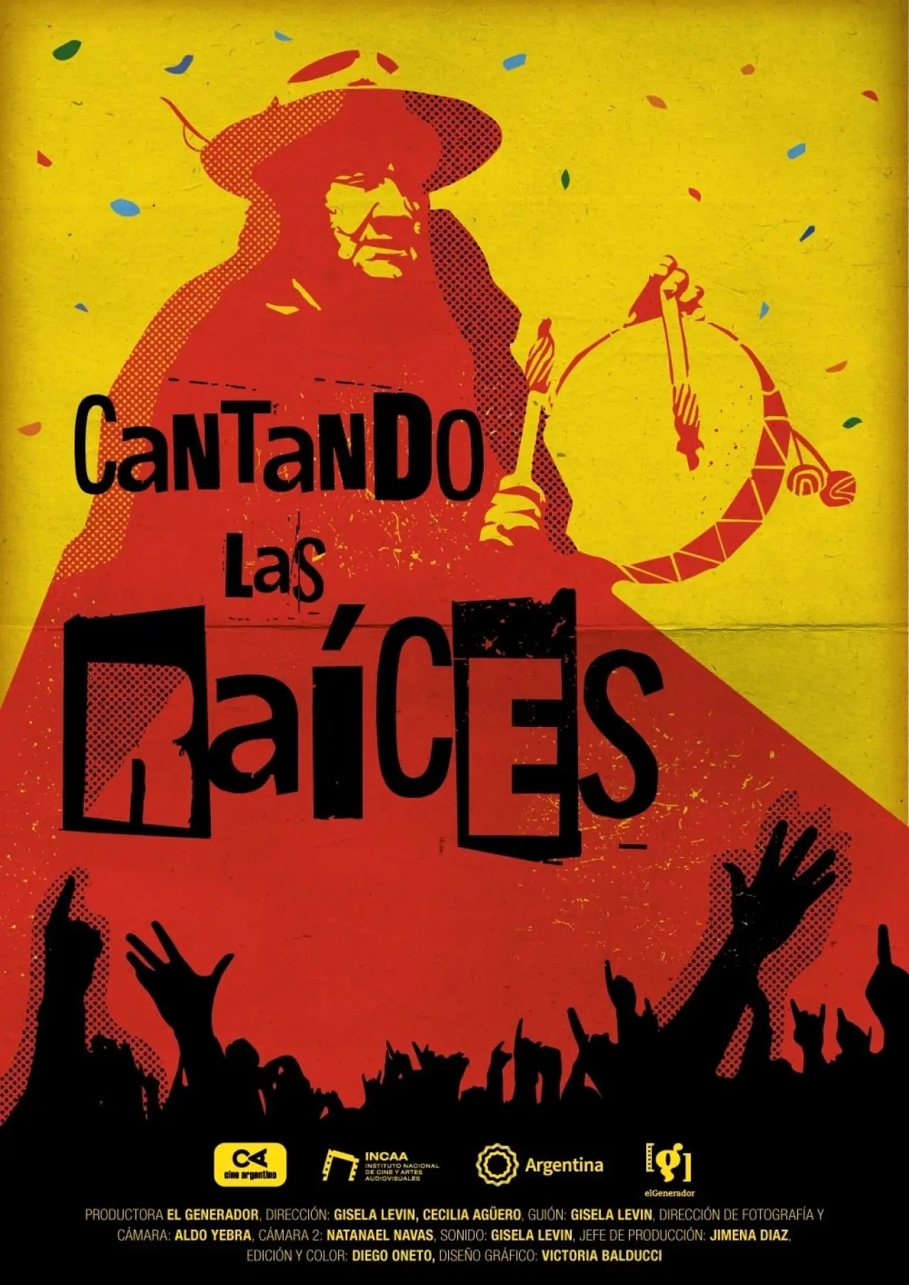 Plakat filmowy "Cantando las raíces"