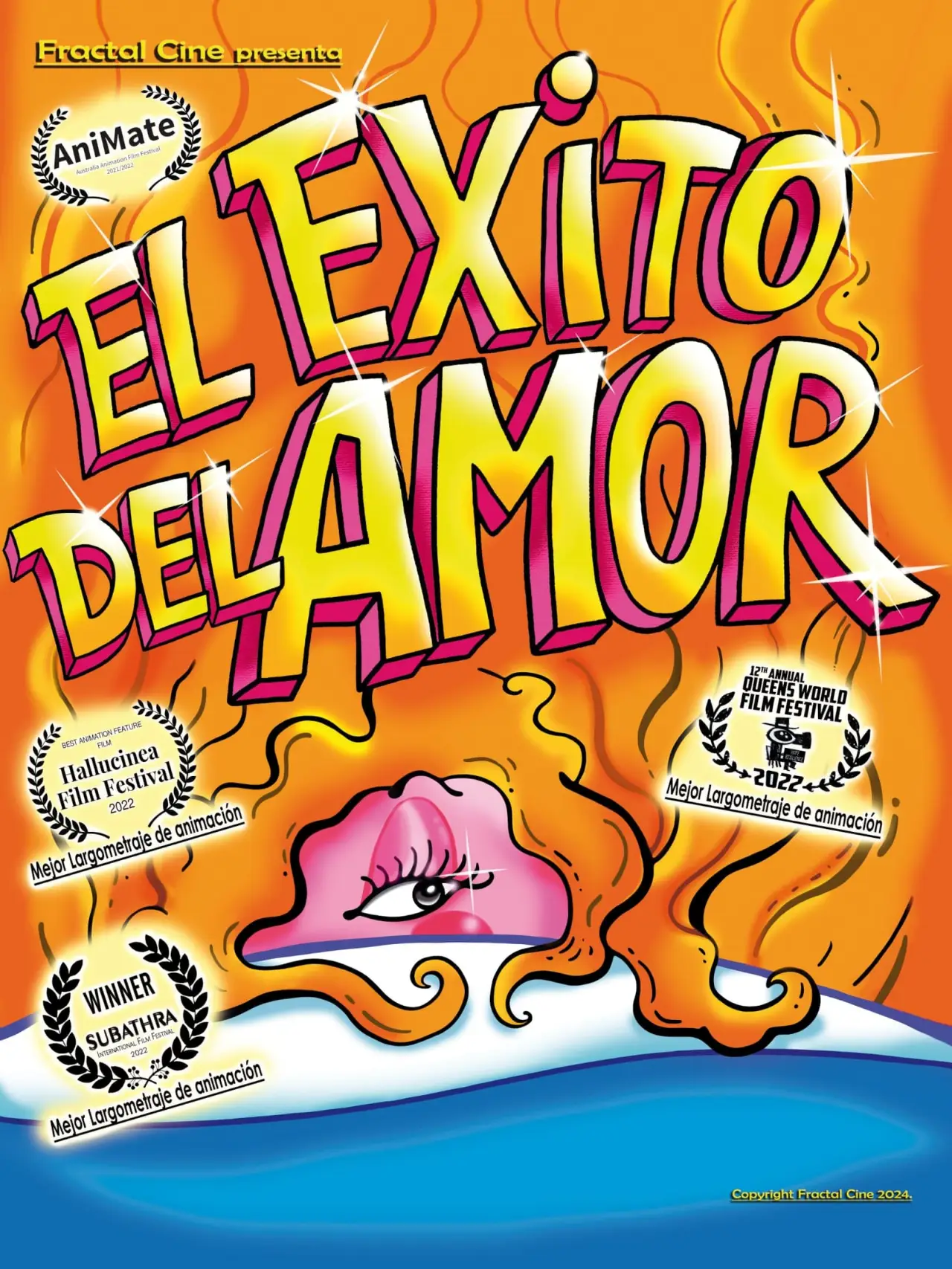 Plakat filmowy "El éxito del amor"